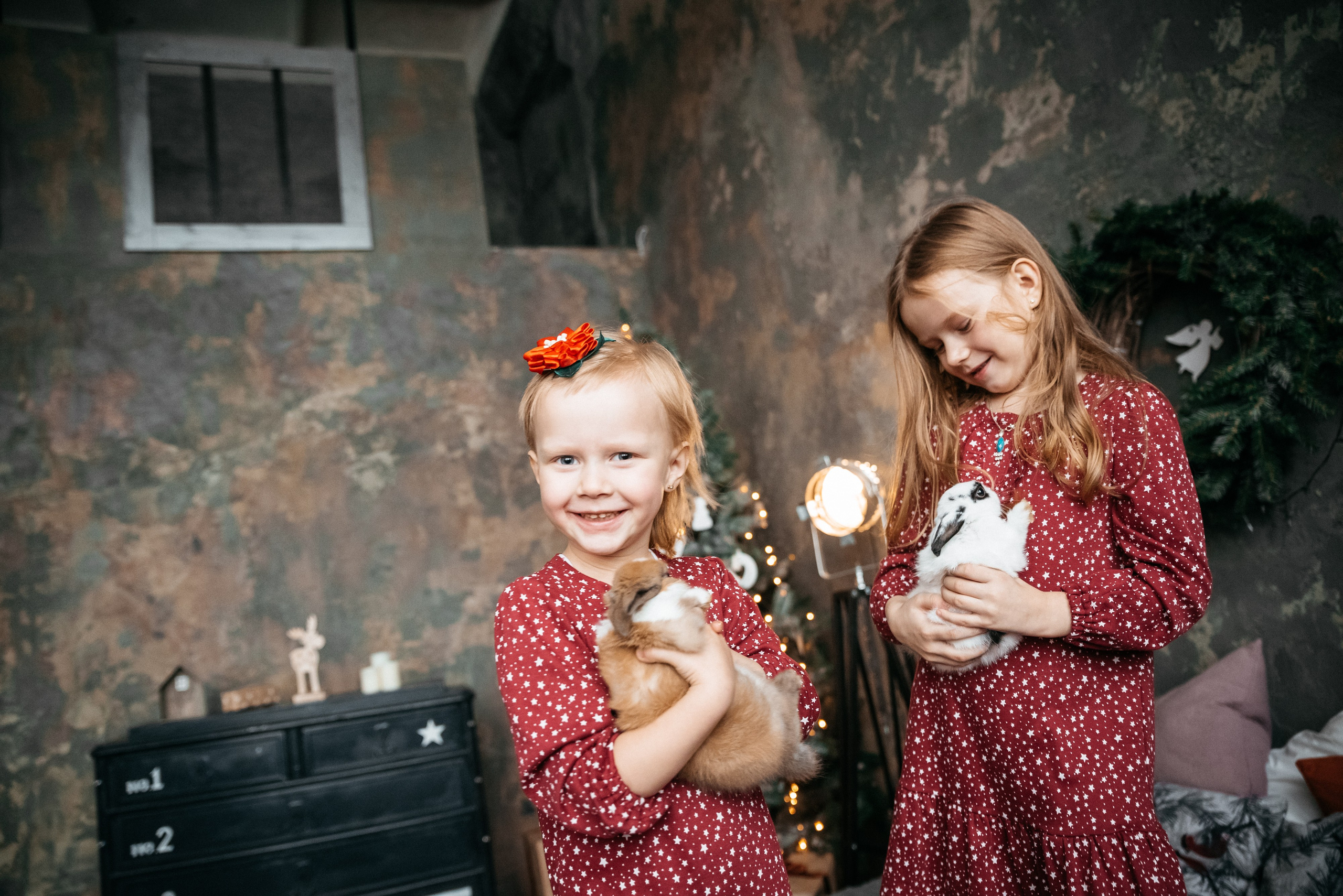 Новогодняя семейная фотосессия минск недорого