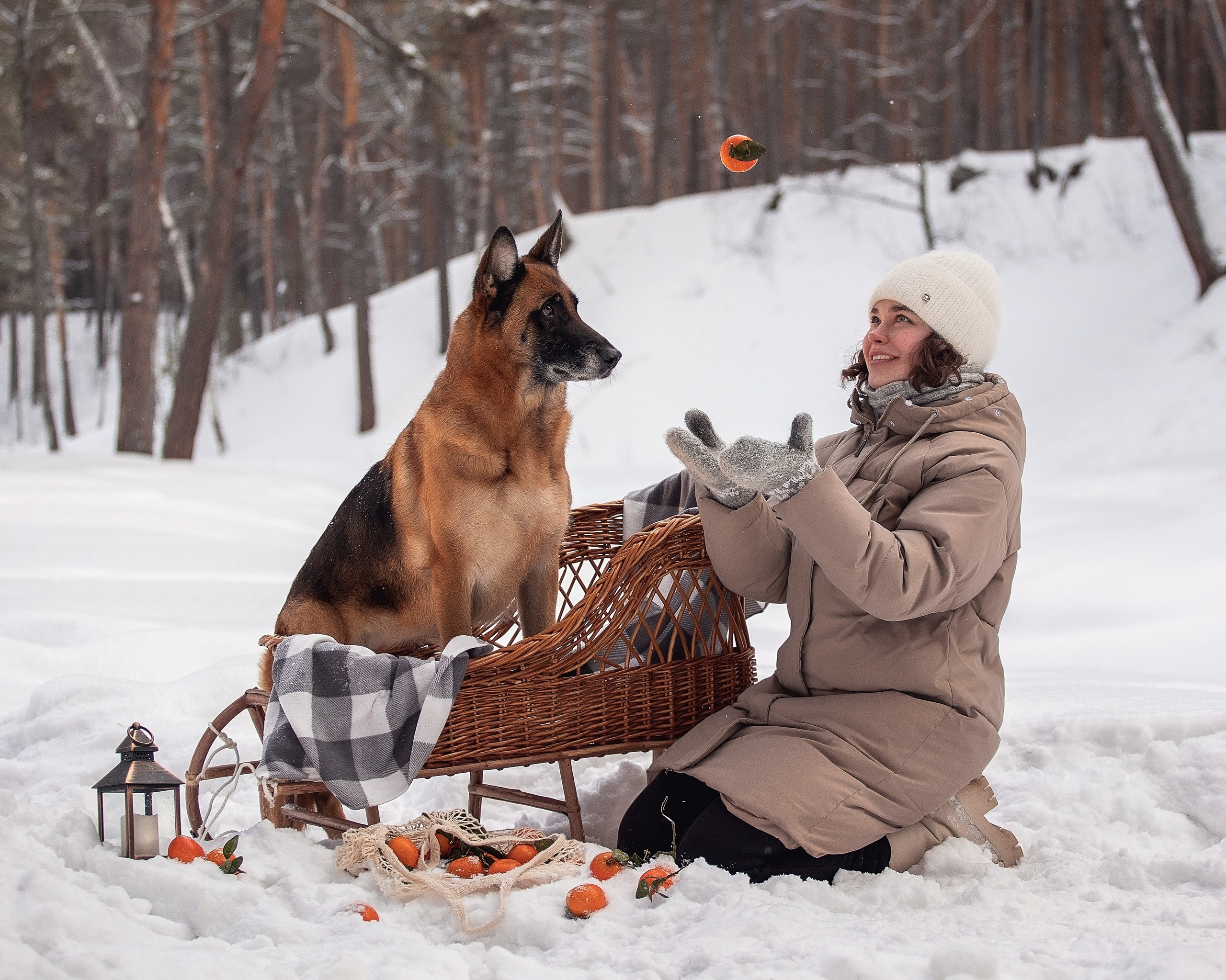 Полина и Фора. YULA KOLESOVA | Фотограф — Анималист | Художник | Тюмень