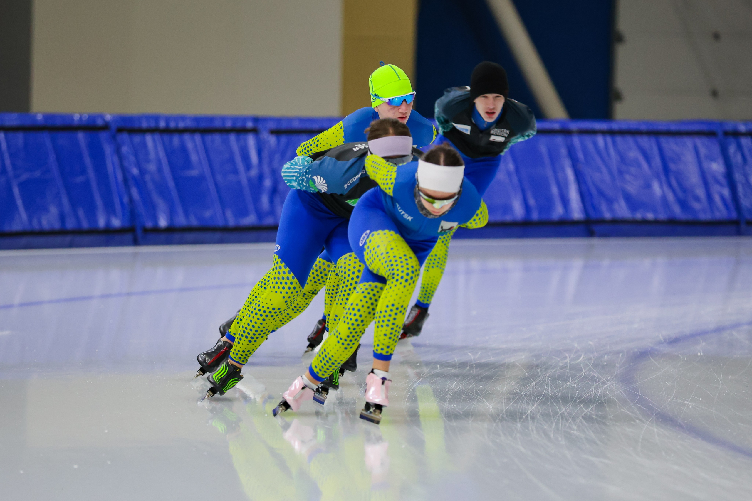 Тренировки. Конькобежный спорт. Иркутск, 2026. Спортивная съемка Мария Царфати