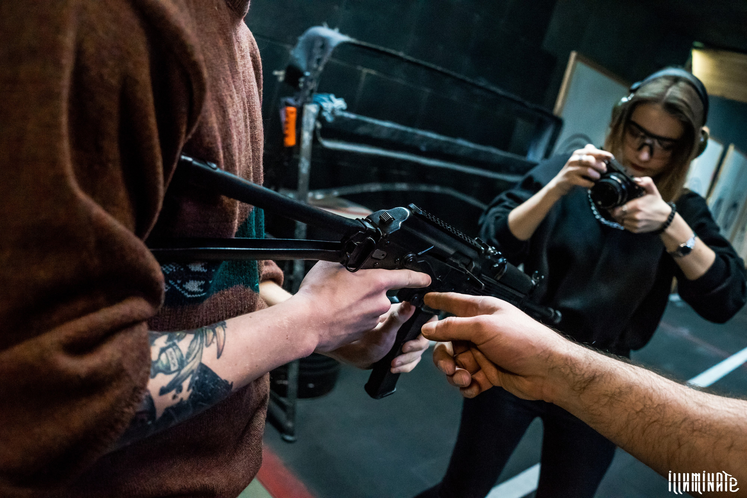 Стрелковый клуб ВОЛК. Фотограф в Воронеже Ольга Космодемьянская