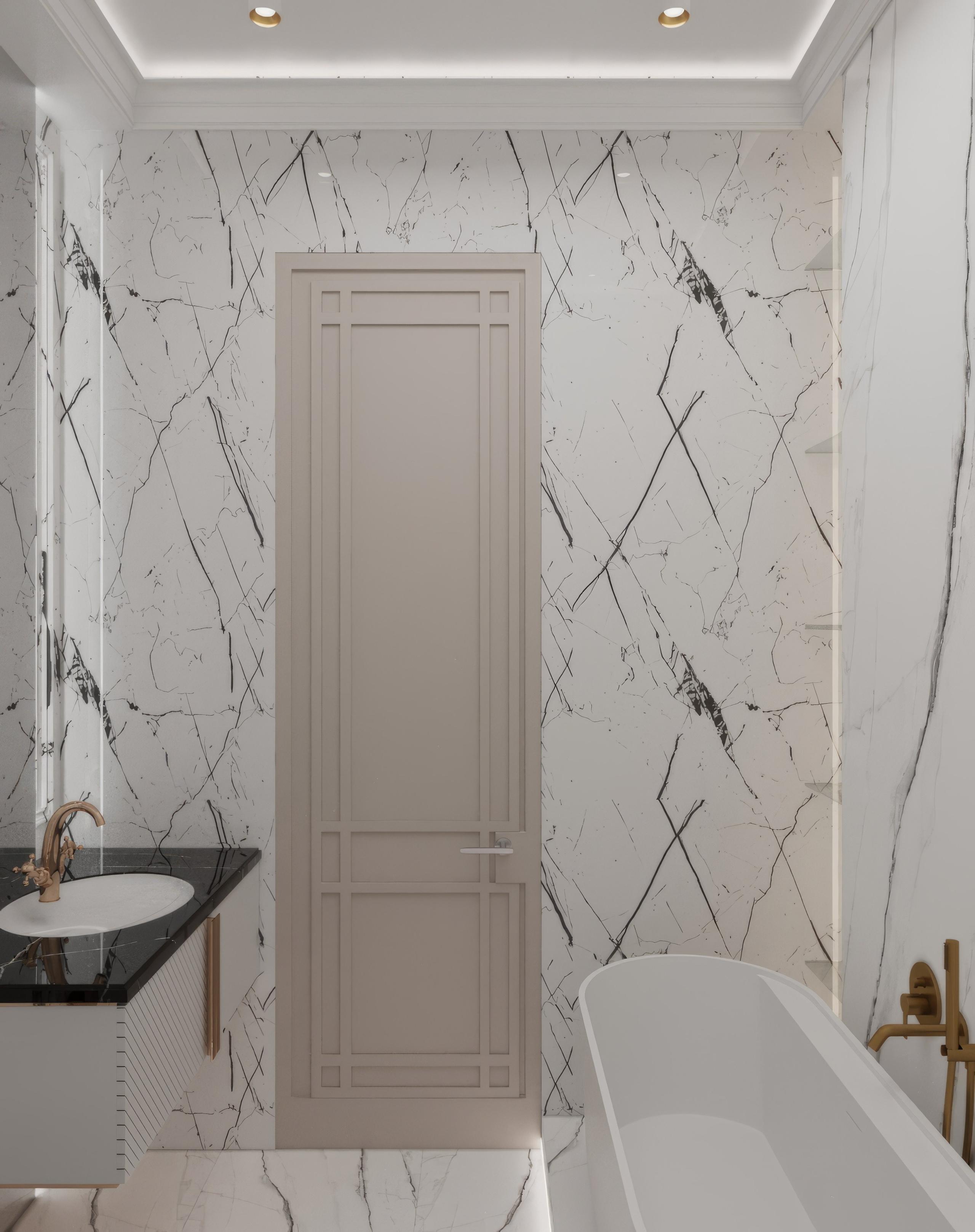 Частный дом — Неоклассика. Мансур Гусейнов дизайнер интерьеров г. Махачкала