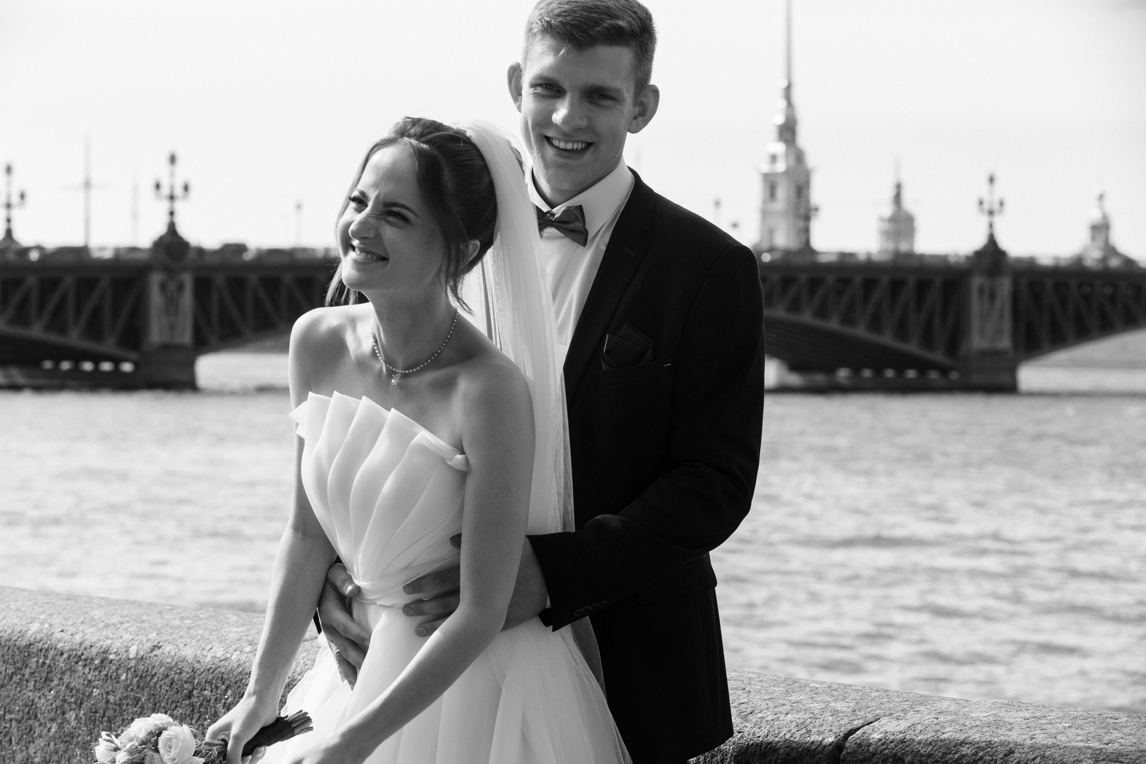 Свадебная фотосессия в Пушкине. Свадебный фотограф СПБ