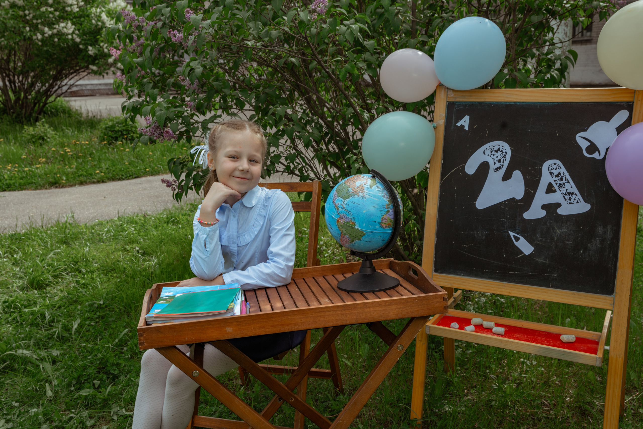 Школьная фотозона. Семейный и детский фотограф в Нижнем Новгороде
