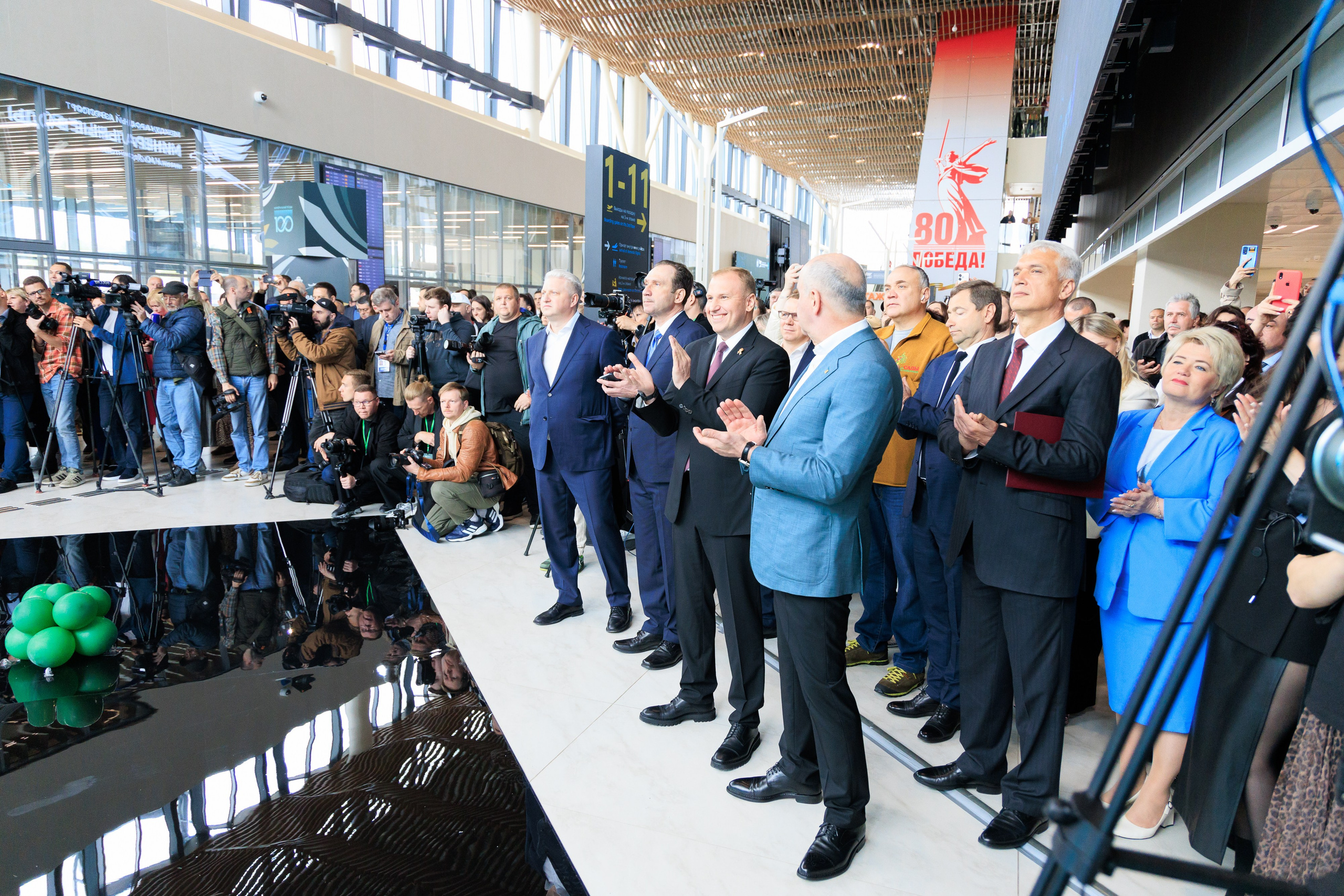 Открытие нового терминала Международного аэропорта Минеральные воды им. М. Ю. Лермонтова!. Репортажный и свадебный фотограф Пятигорск и КМВ