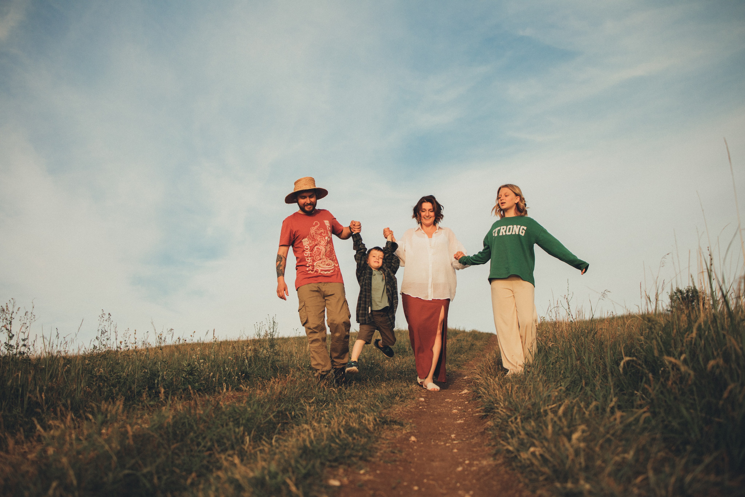 Соломенная шляпка. Семейный lifestyle фотограф в Казани Ксения Верясова