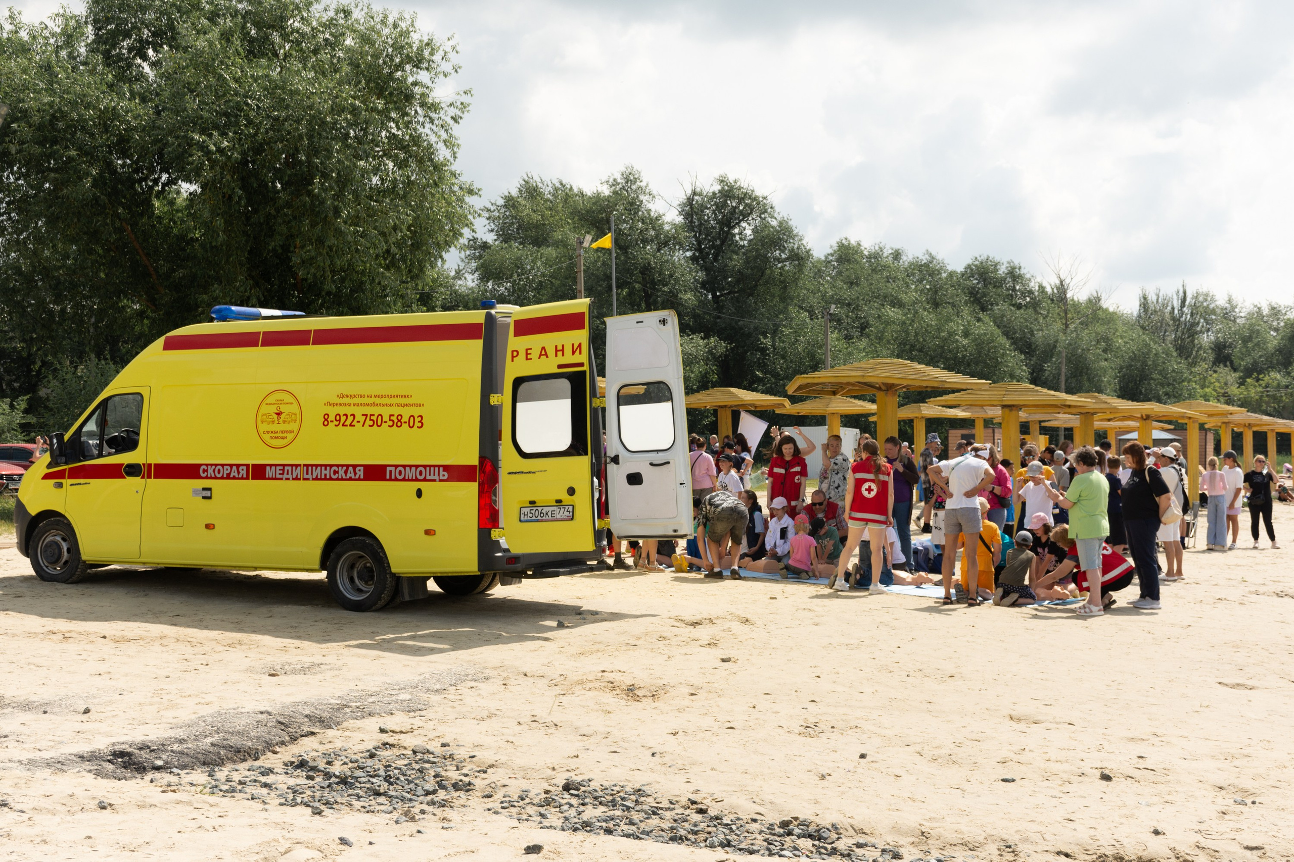 Урок по безопасности на воде (полный альбом). Фотограф Максим Буряк