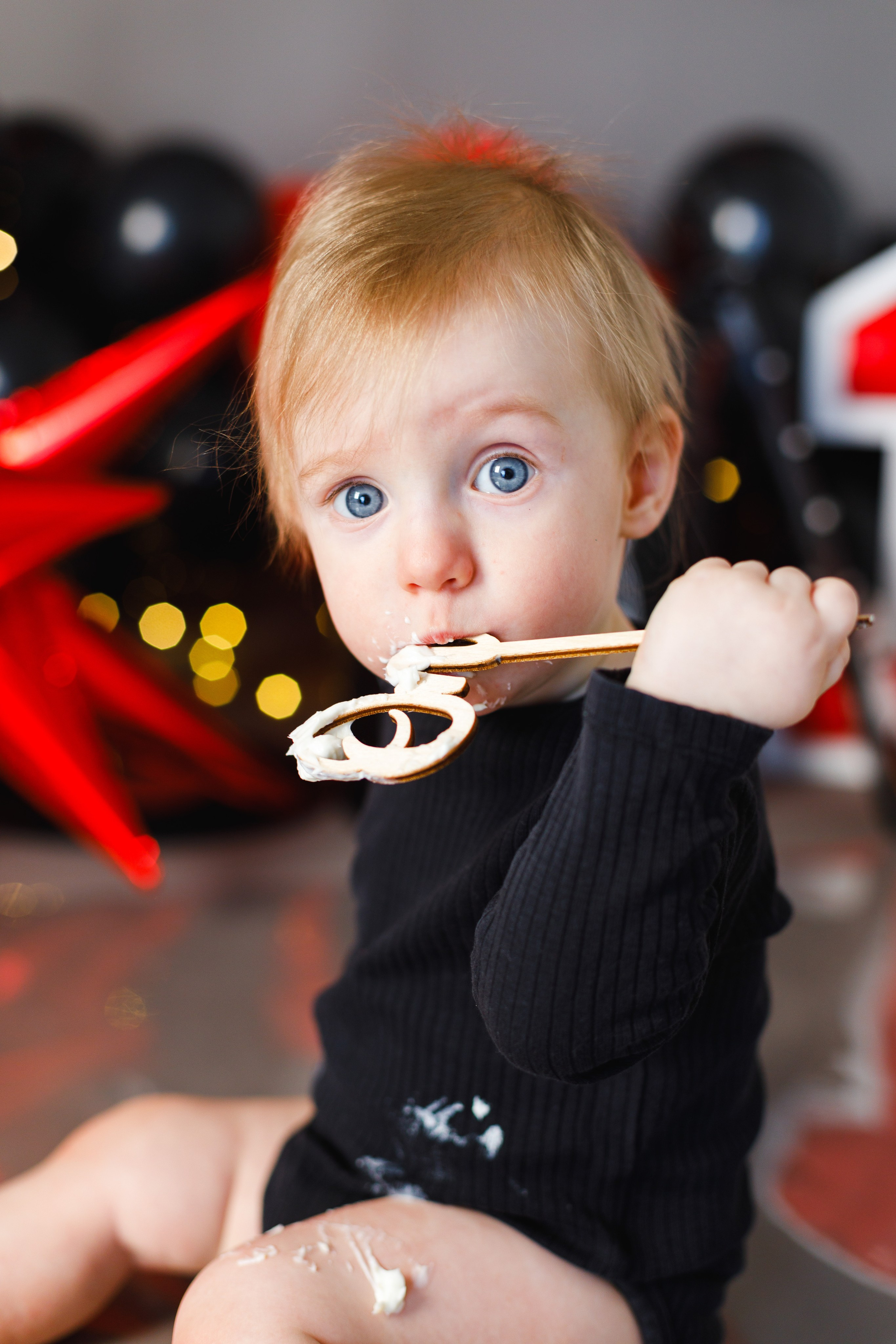 1 годик Антону. Крушение торта. Детский и семейный фотограф в Краснодаре Альбина Морозова