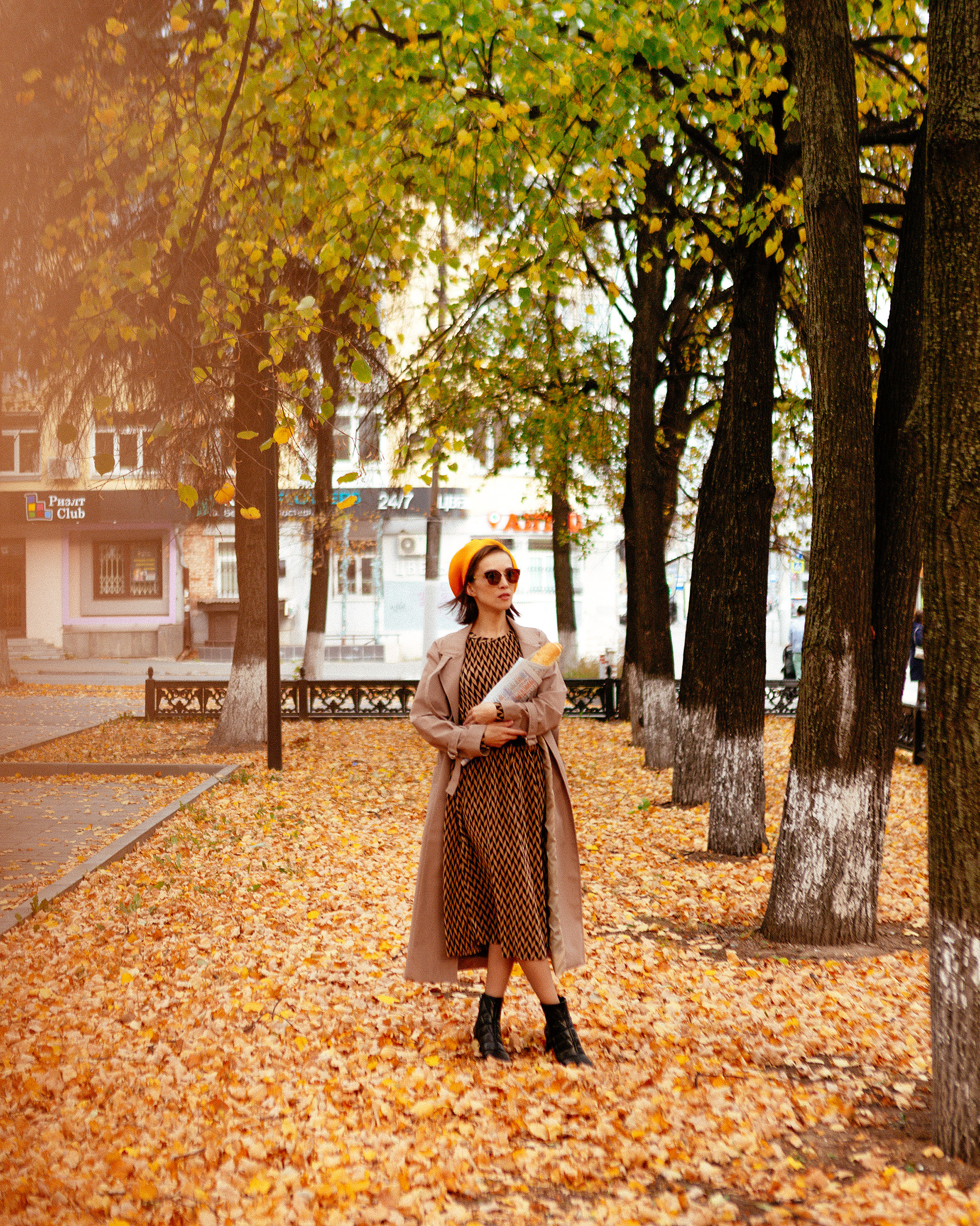 Осенний парк. Портретный фотограф Илья Лучинин город Ижевск