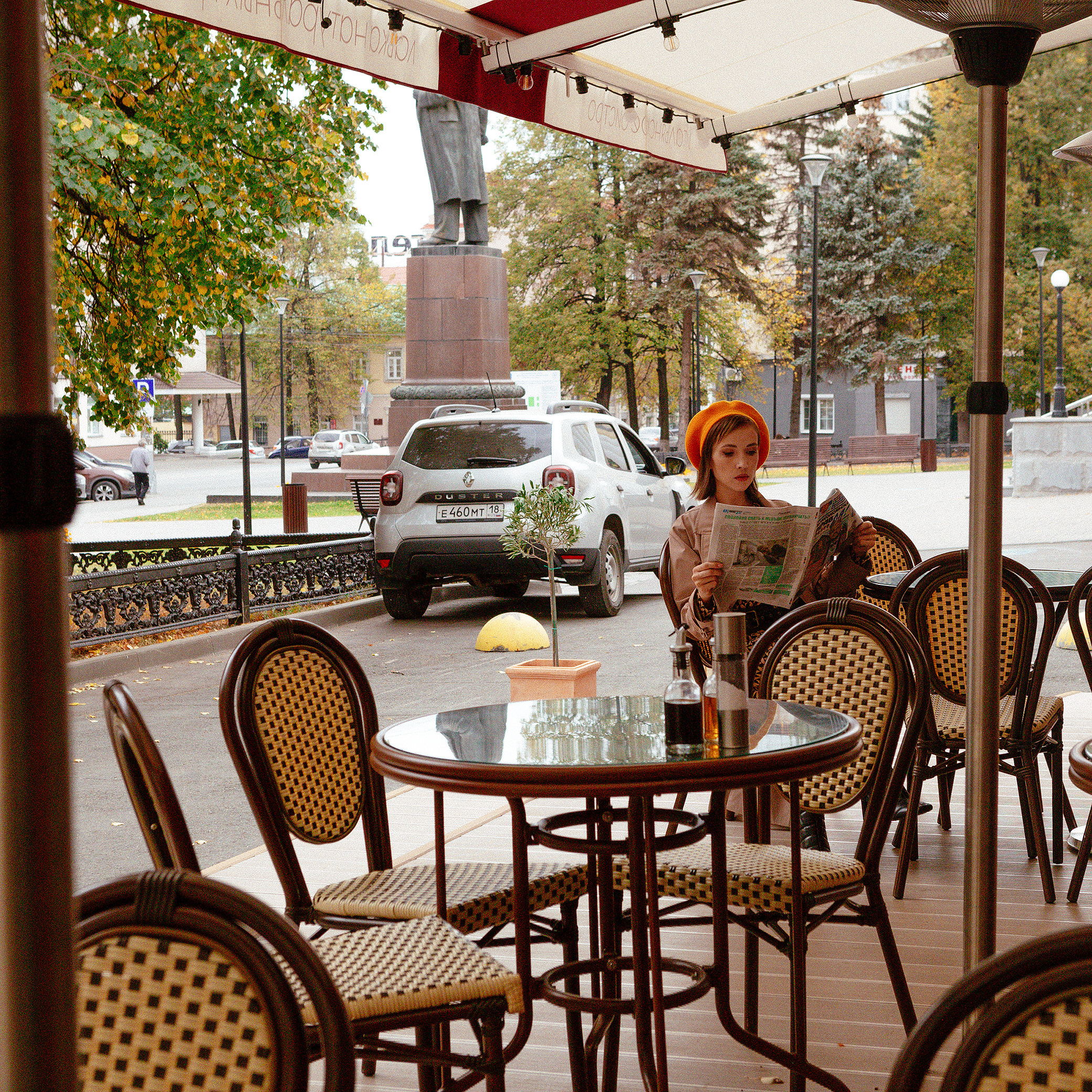 Осенний парк. Портретный фотограф Илья Лучинин город Ижевск