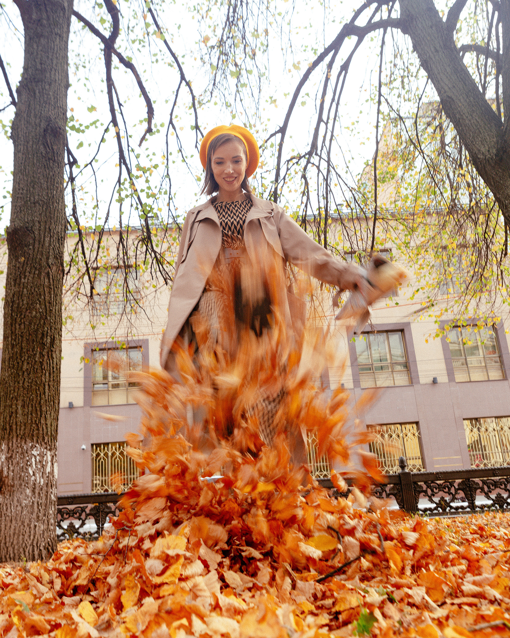 Осенний парк. Портретный фотограф Илья Лучинин город Ижевск