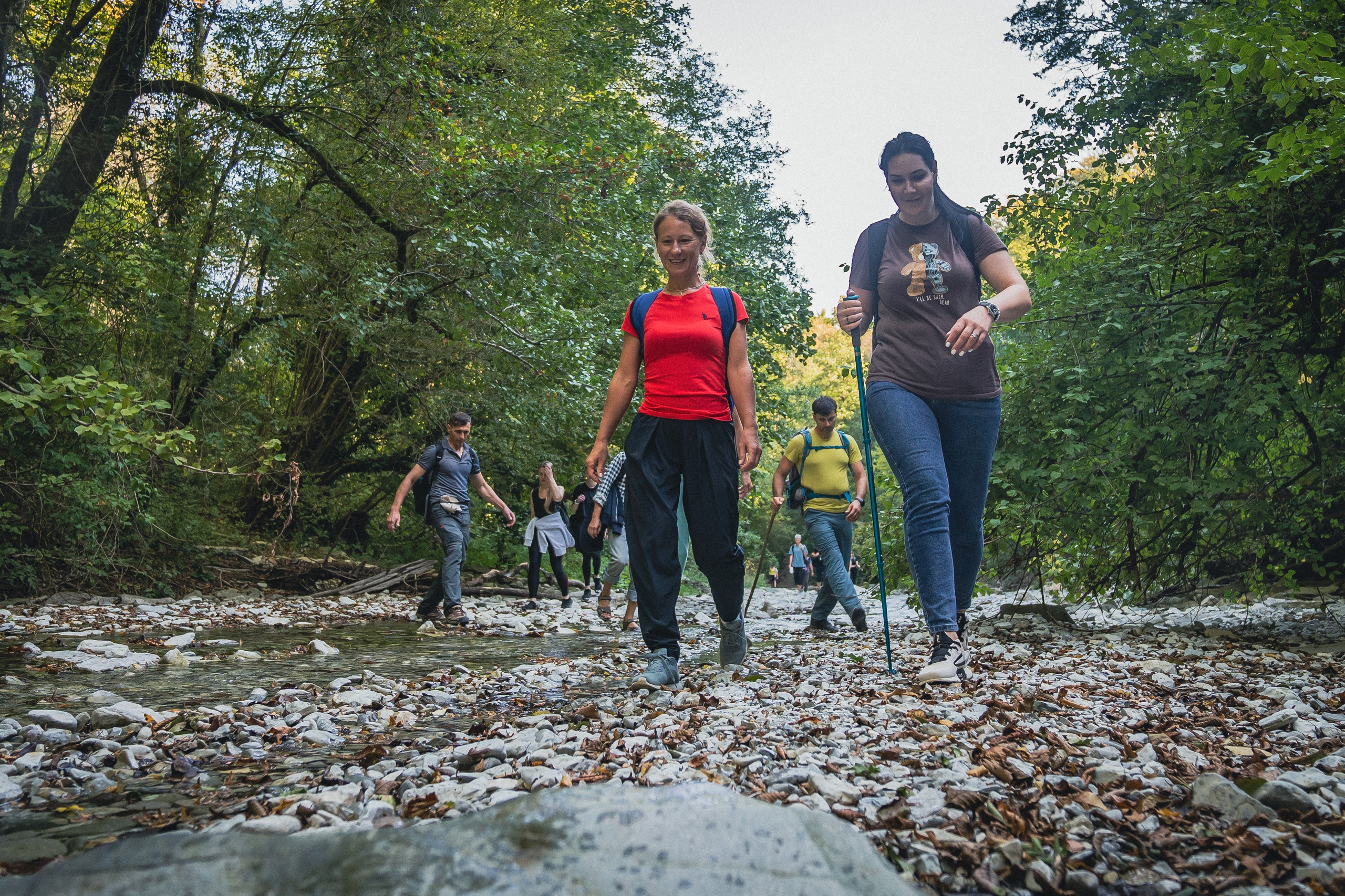 Поход на Полковничьи водопады АСК 26.09.23. Репортажный фотограф в Краснодаре Рындин Дмитрий