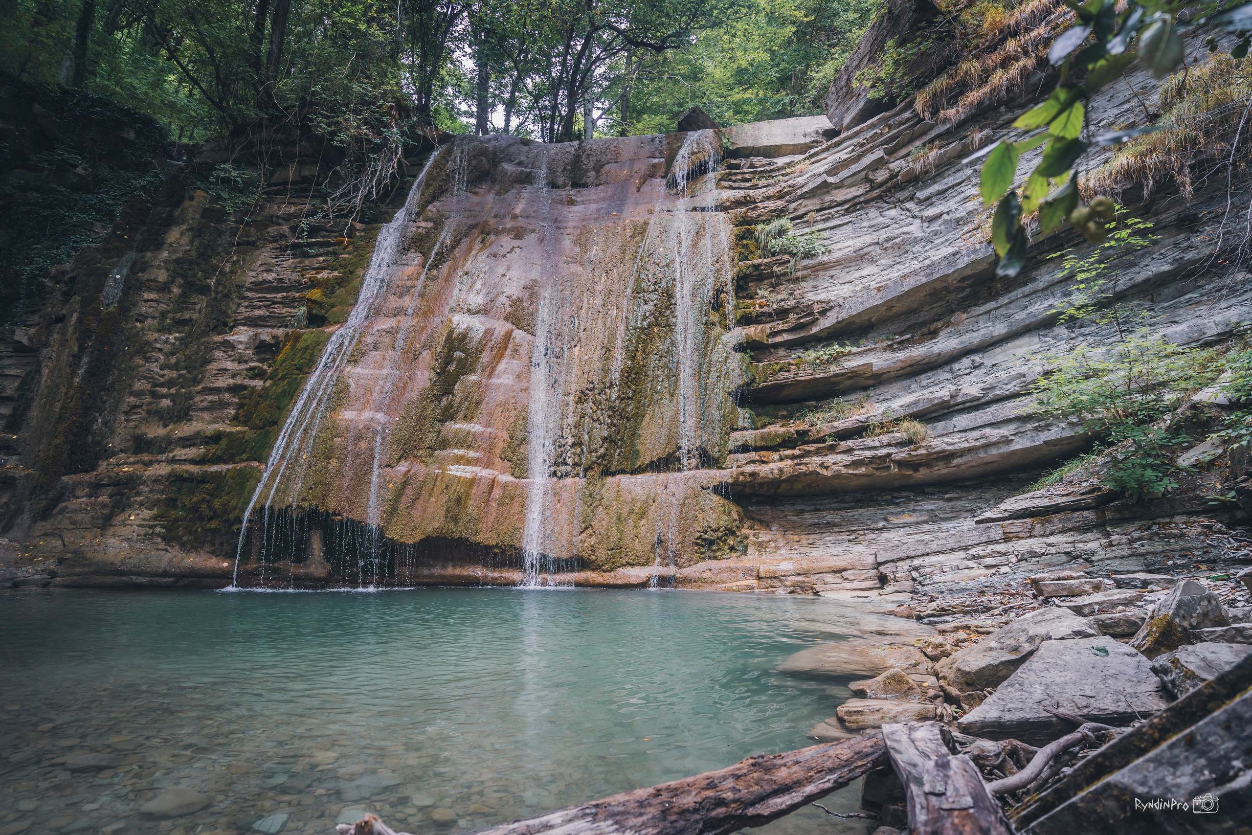 Поход на водопады Куаго с командой Мадьяр 23.07.24. Репортажный фотограф в Краснодаре Рындин Дмитрий