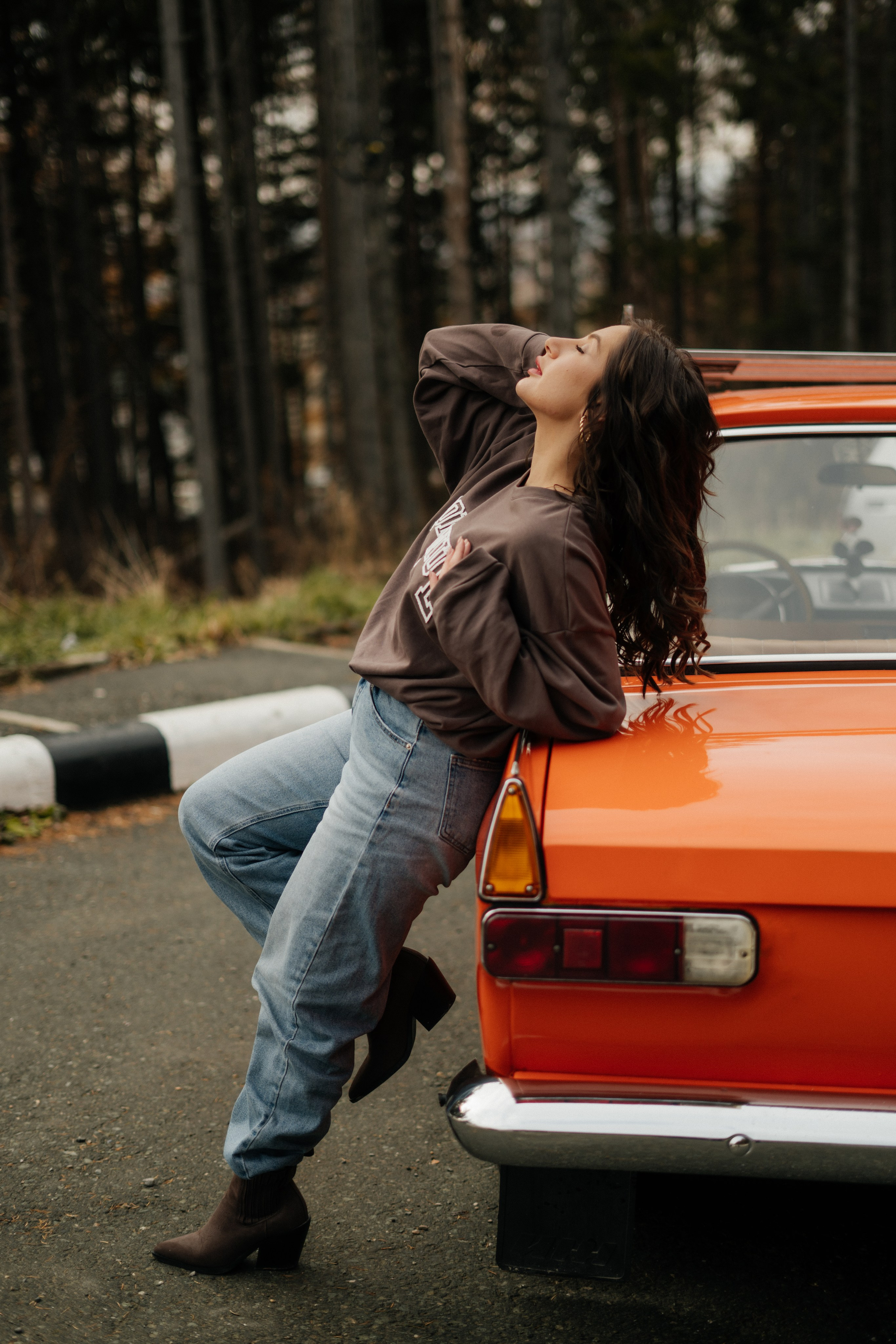 Девушка в ретро каре. Фотограф сахалин