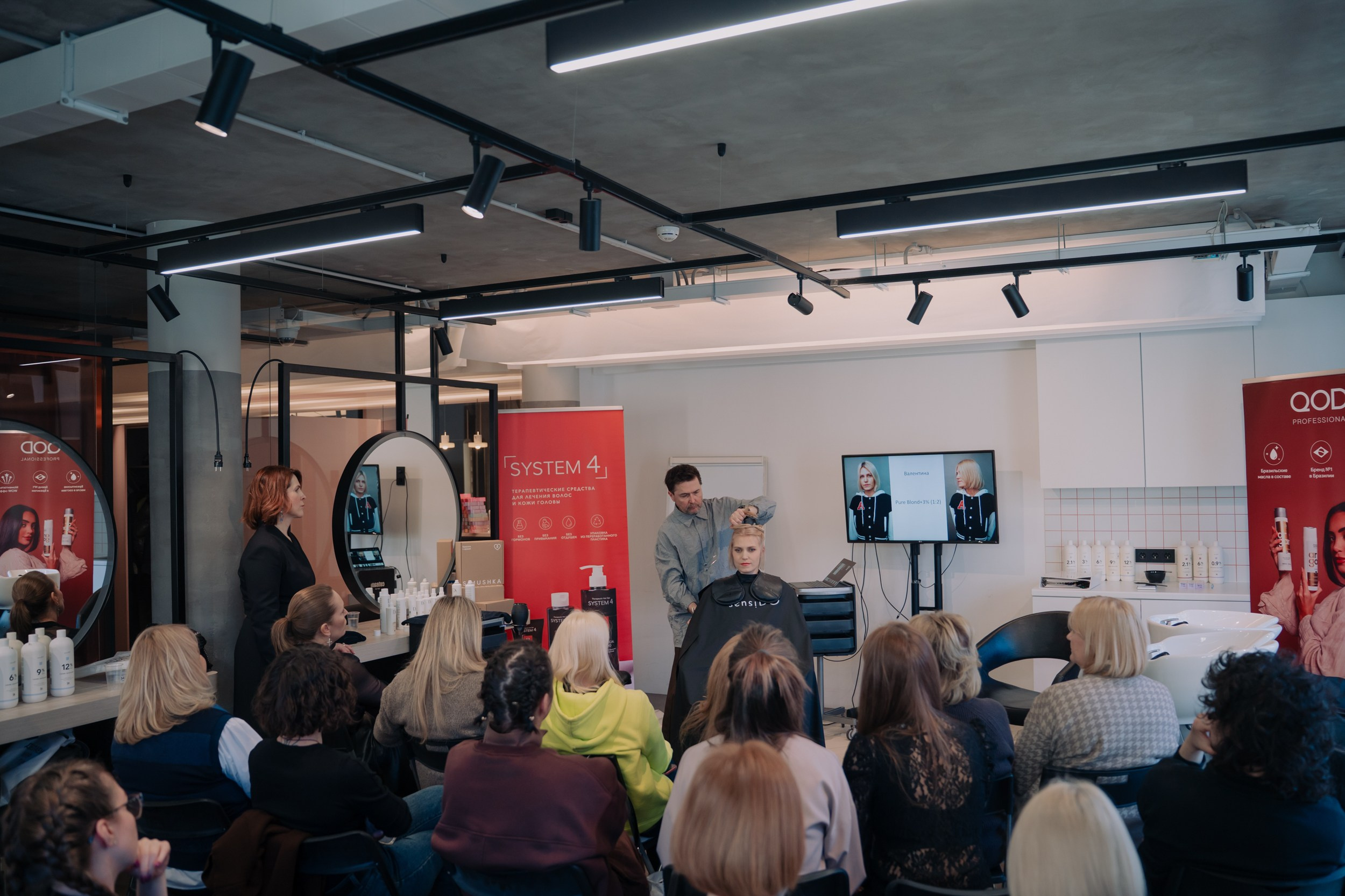 Мастер класс по стрижкам от Олега Курникова. Портретный и репортажный фотограф в Санкт-Петербурге Максим Пашков