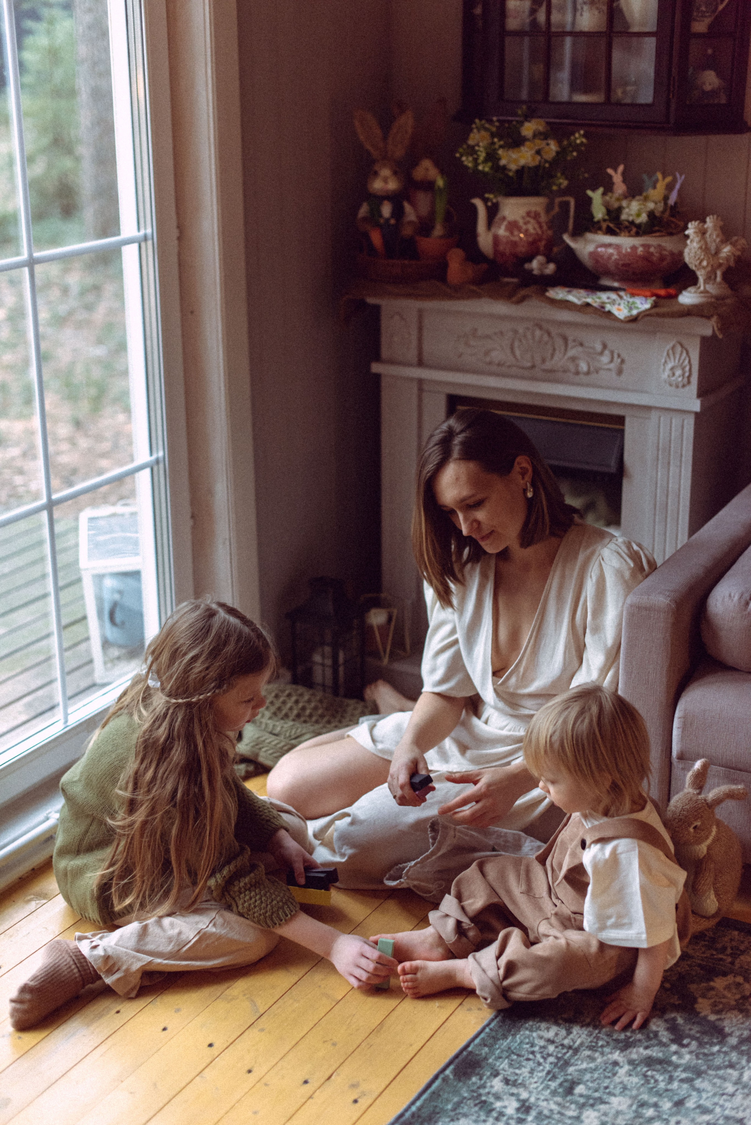 Даша с детками. Женский фотограф в Москве и МО