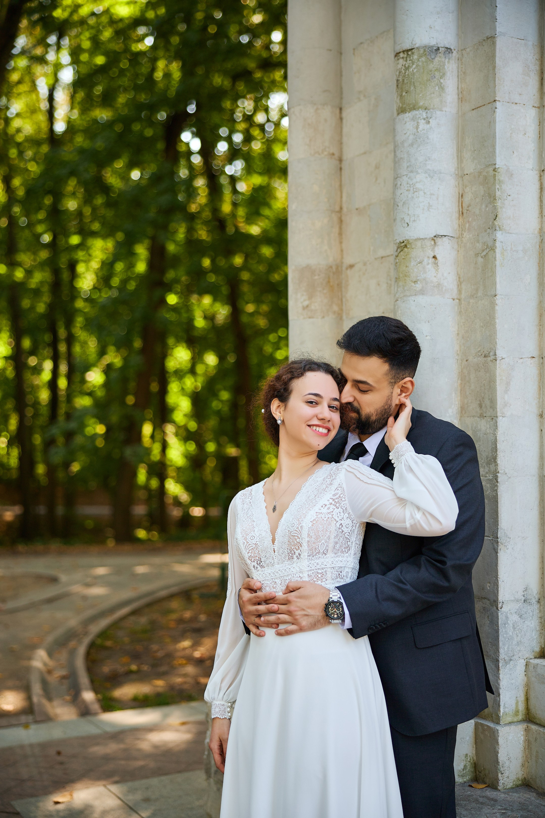 Свадебная фотосессия Царицыно. Свадебный фотограф Сергей Колбинский