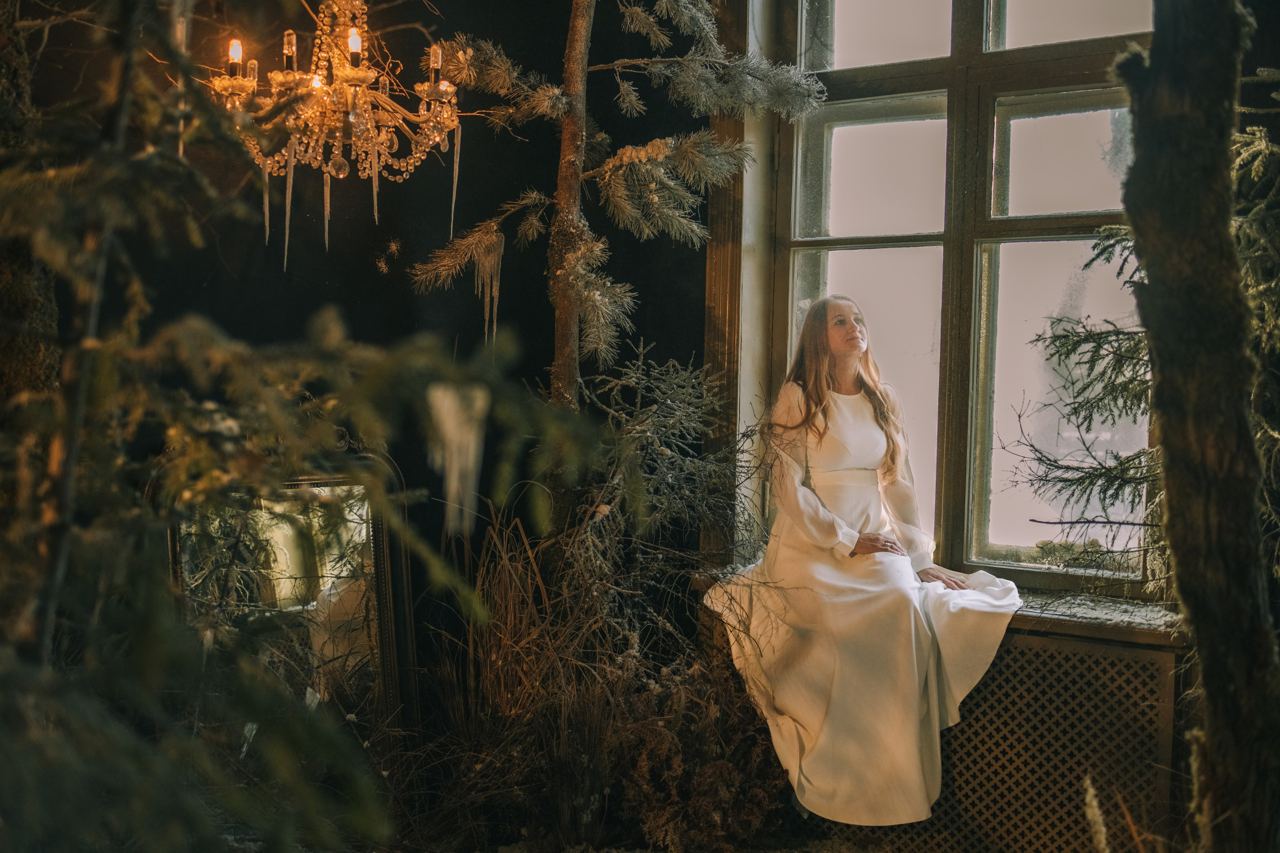 Волшебный зимний лес. Семейный и детский фотограф в Москве Анна Чертополох