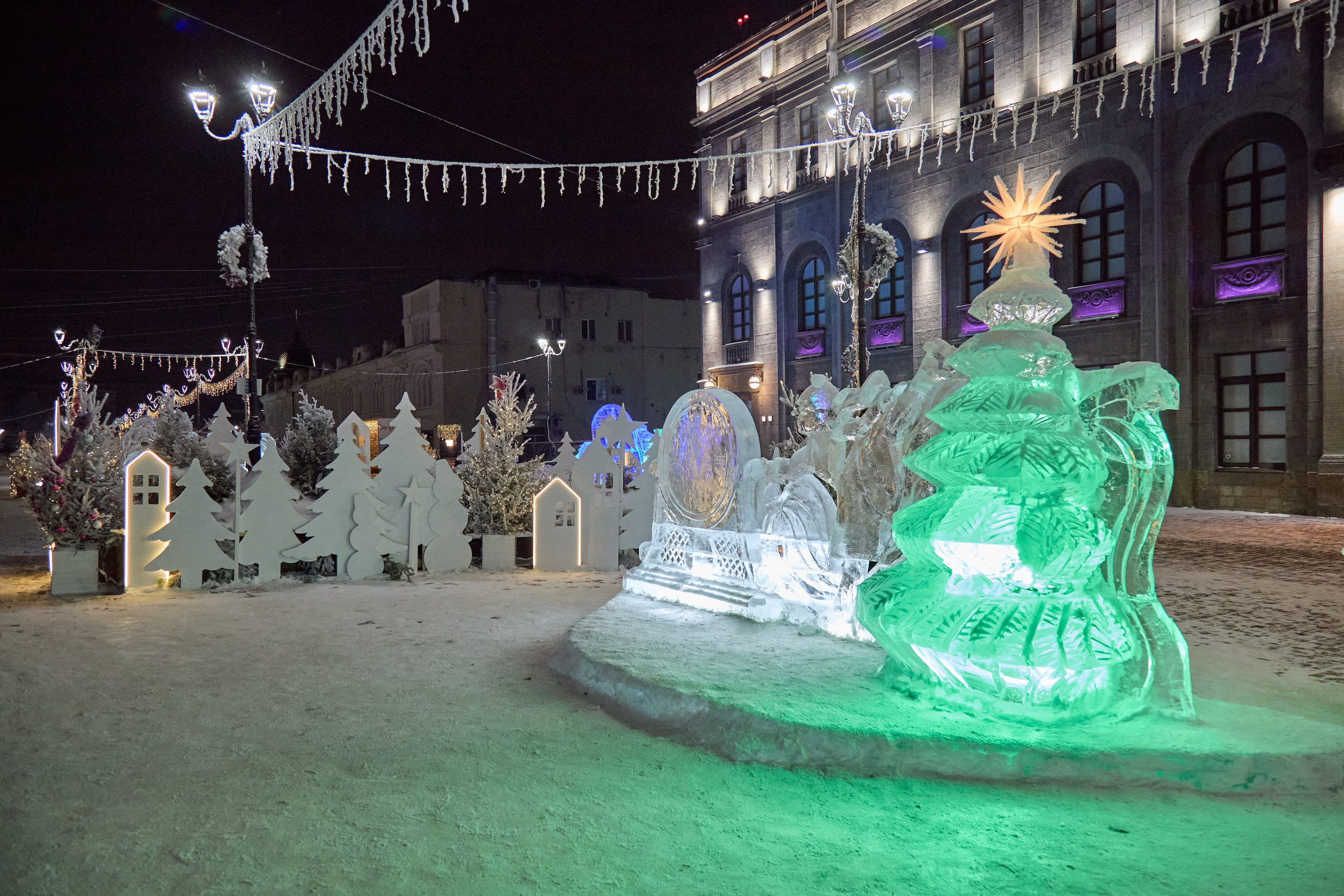 Новогодний Омск 2025. Фотограф Омск | Александр Вандеров