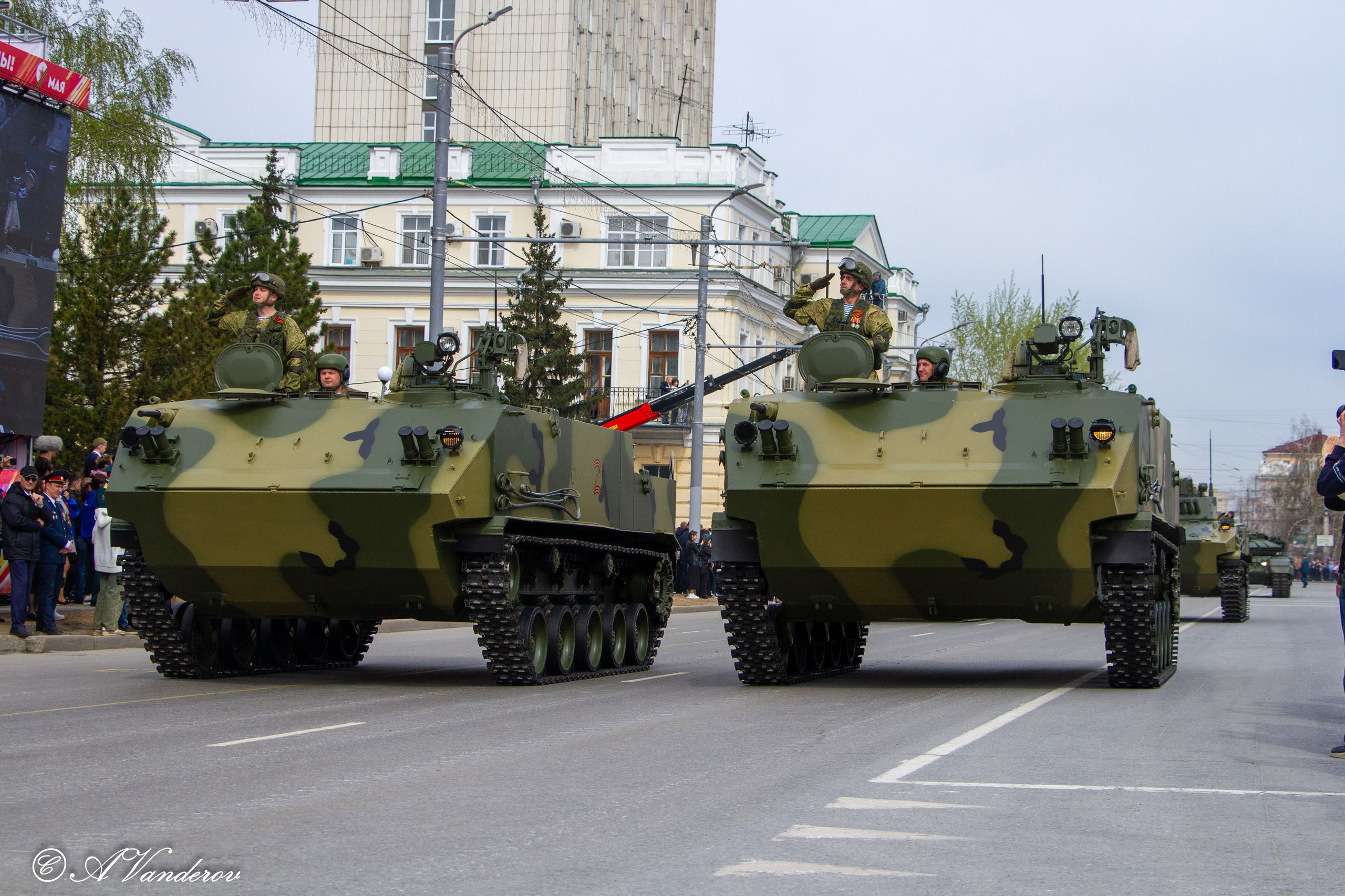 Парад Победы Омск 2024. Фотограф Омск | Александр Вандеров