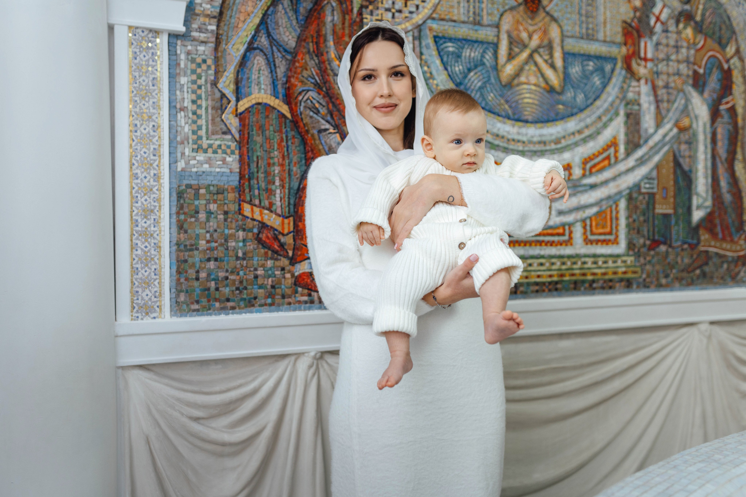 Крещение Демида, храм Святой Троицы, декабрь 2025