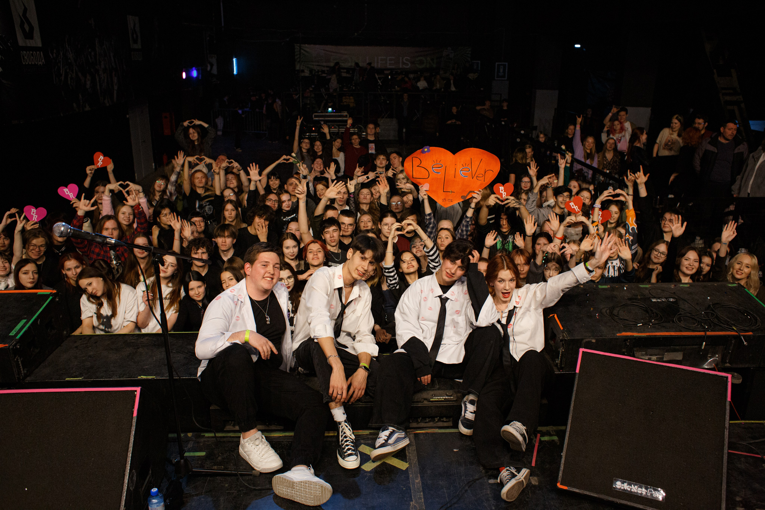 Репортажная съёмка – концерт в Перми. 