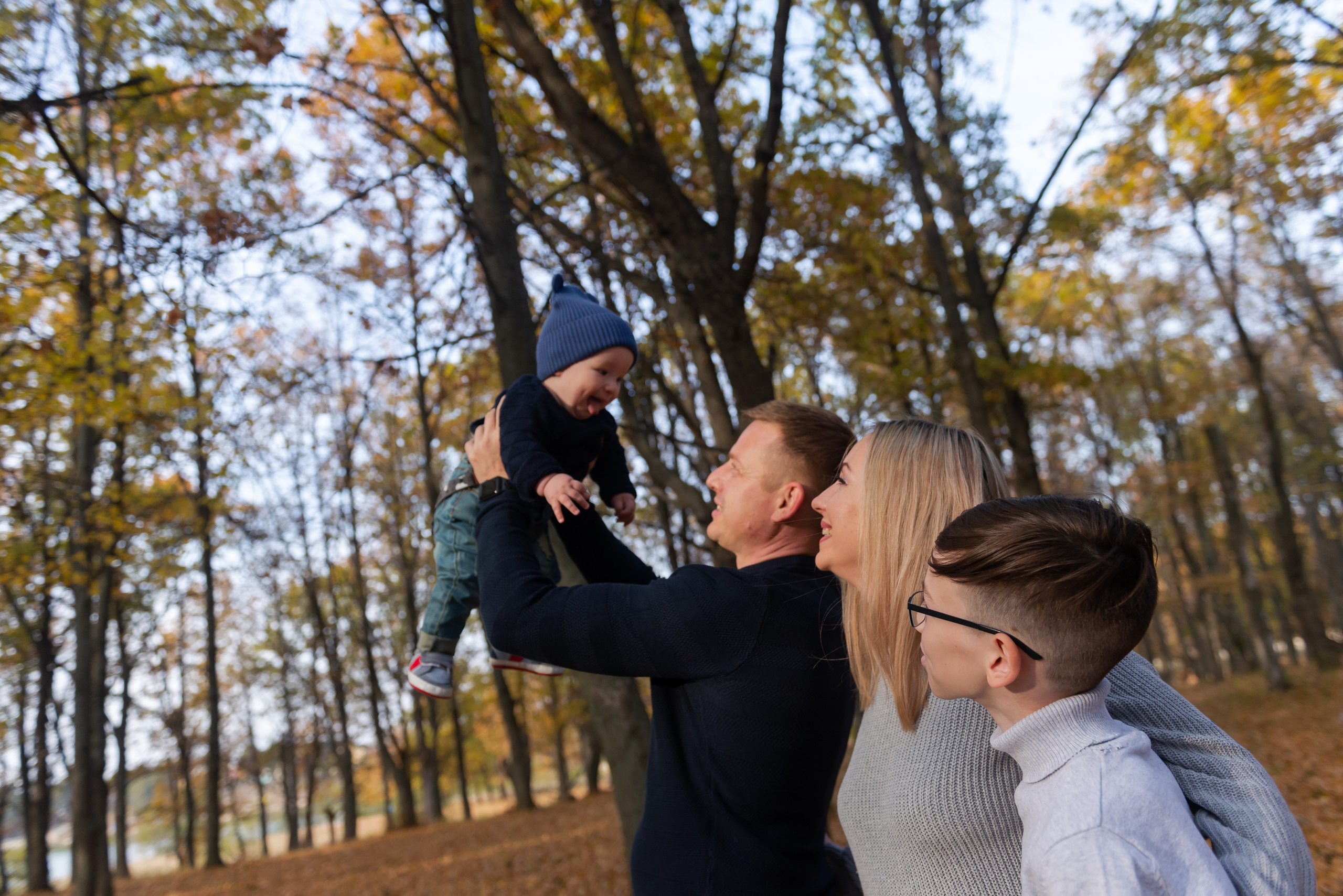 Золотая осень семьи Соболь. Свадебный и семейный фотограф в Дзержинске Екатерина Шулакова