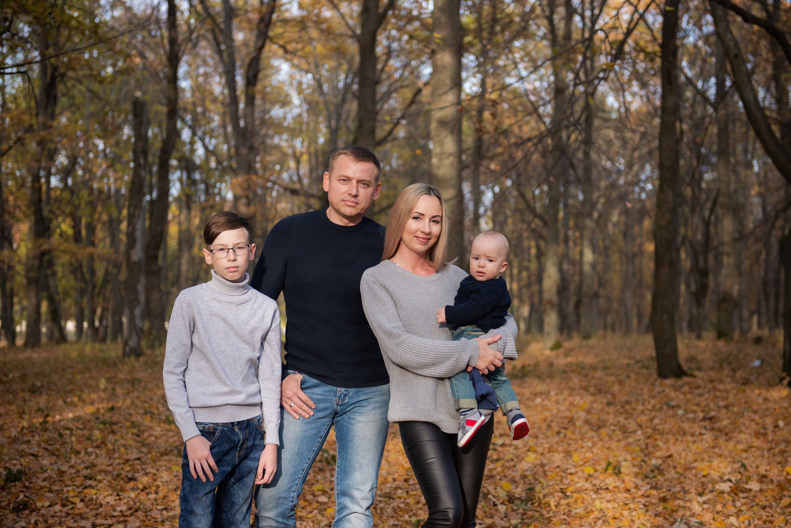 Золотая осень семьи Соболь. Свадебный и семейный фотограф в Дзержинске Екатерина Шулакова