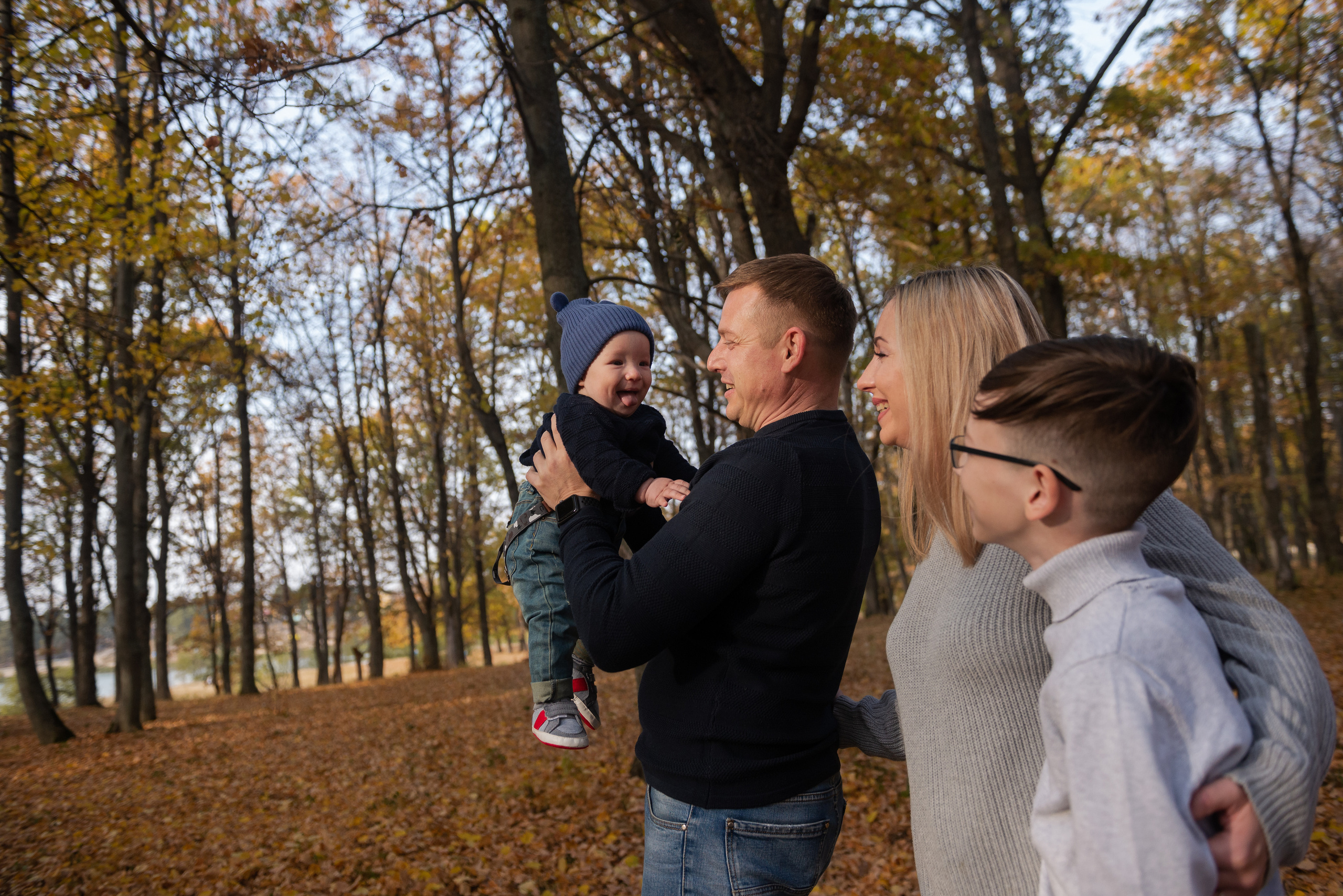 Золотая осень семьи Соболь. Свадебный и семейный фотограф в Дзержинске Екатерина Шулакова