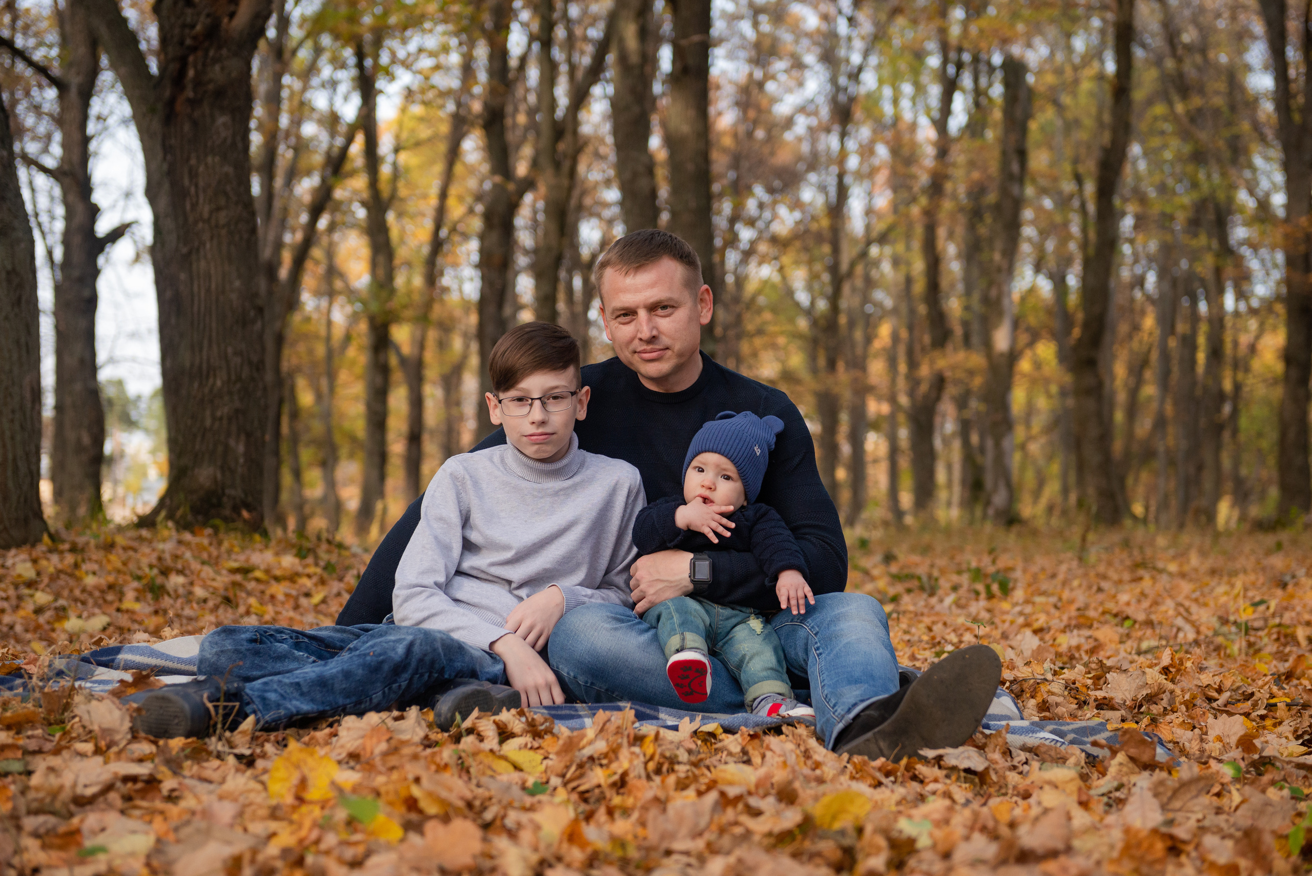 Золотая осень семьи Соболь. Свадебный и семейный фотограф в Дзержинске Екатерина Шулакова