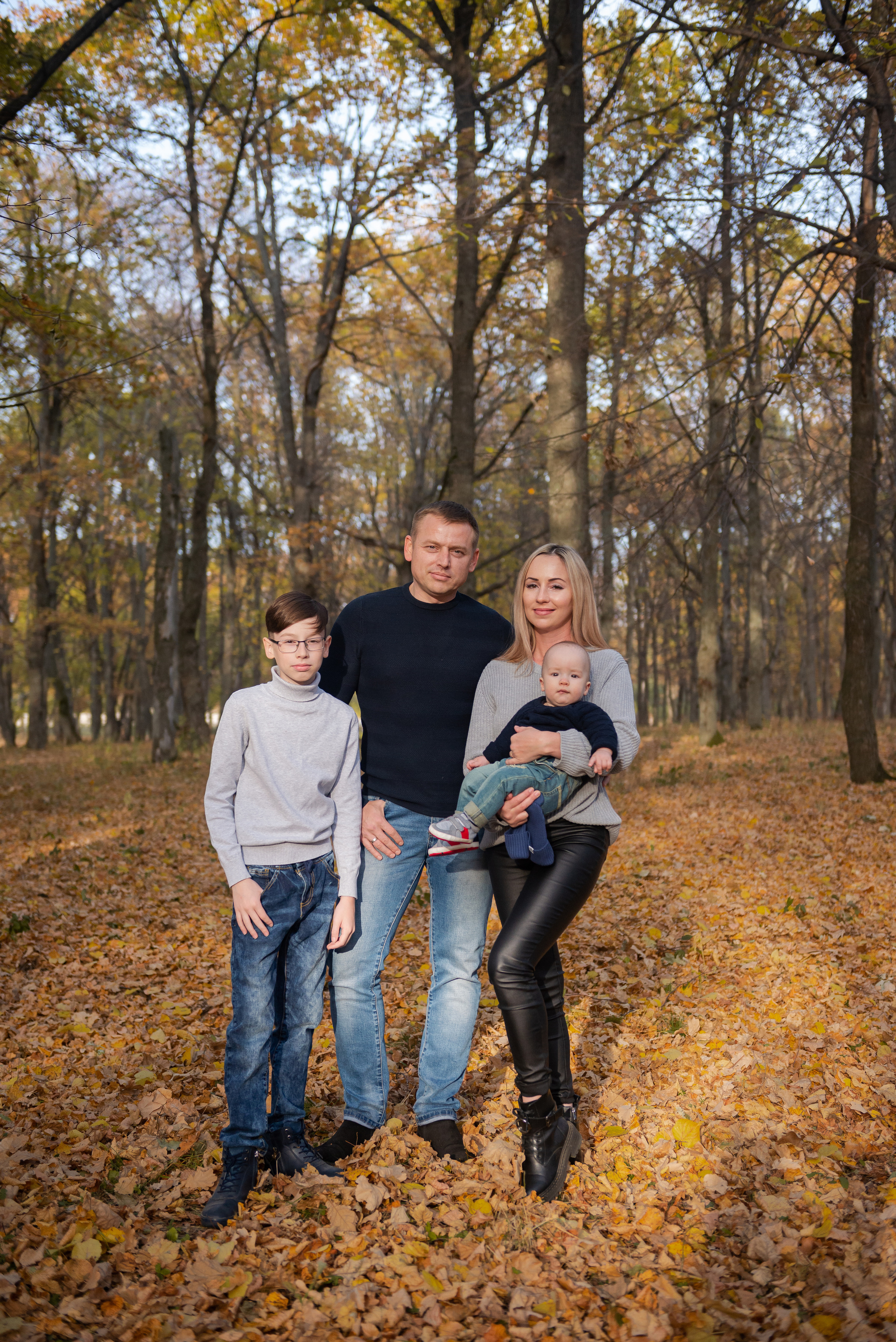 Золотая осень семьи Соболь. Свадебный и семейный фотограф в Дзержинске Екатерина Шулакова