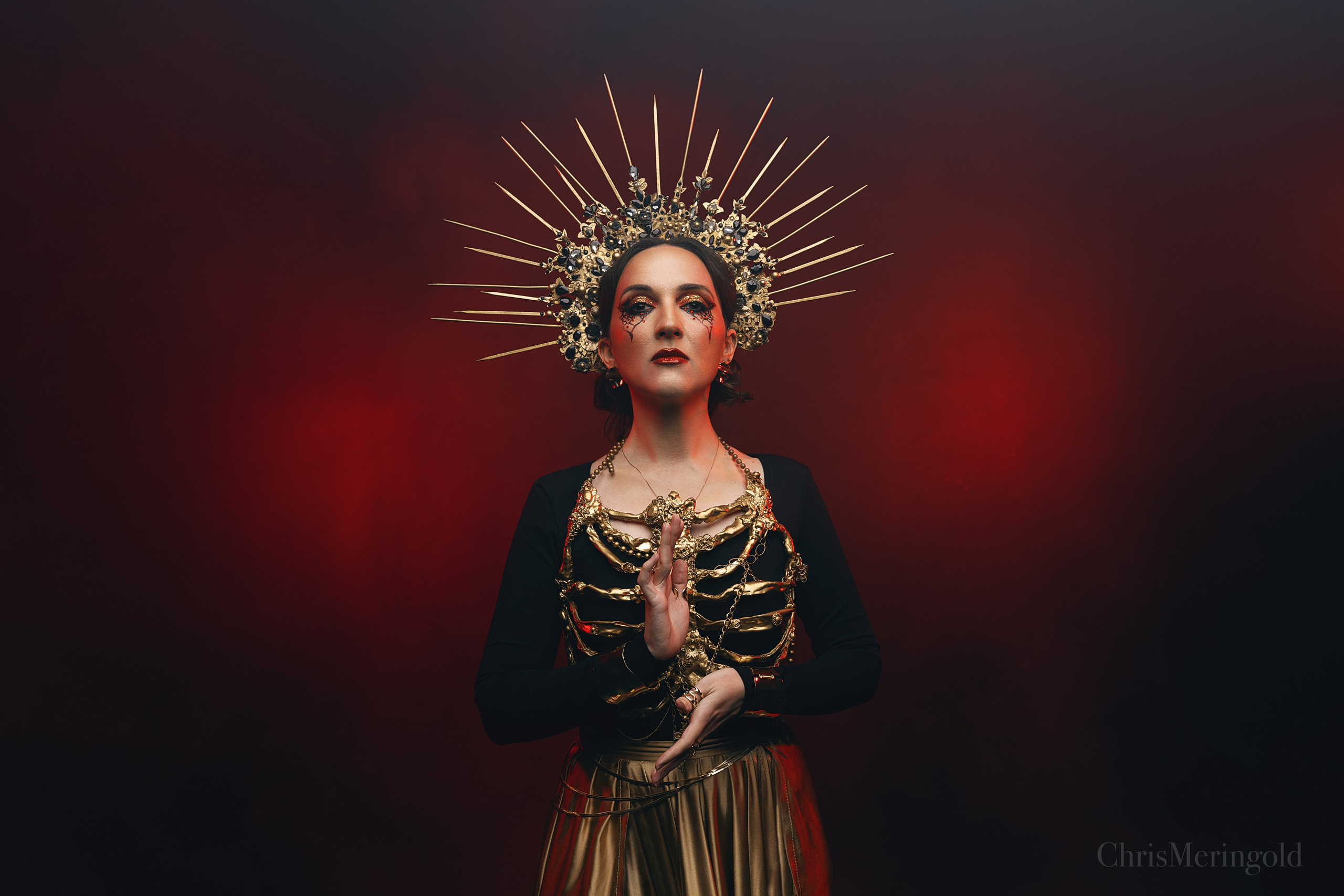 Gothic queen. Портретный фотограф Кристина Лукьянова