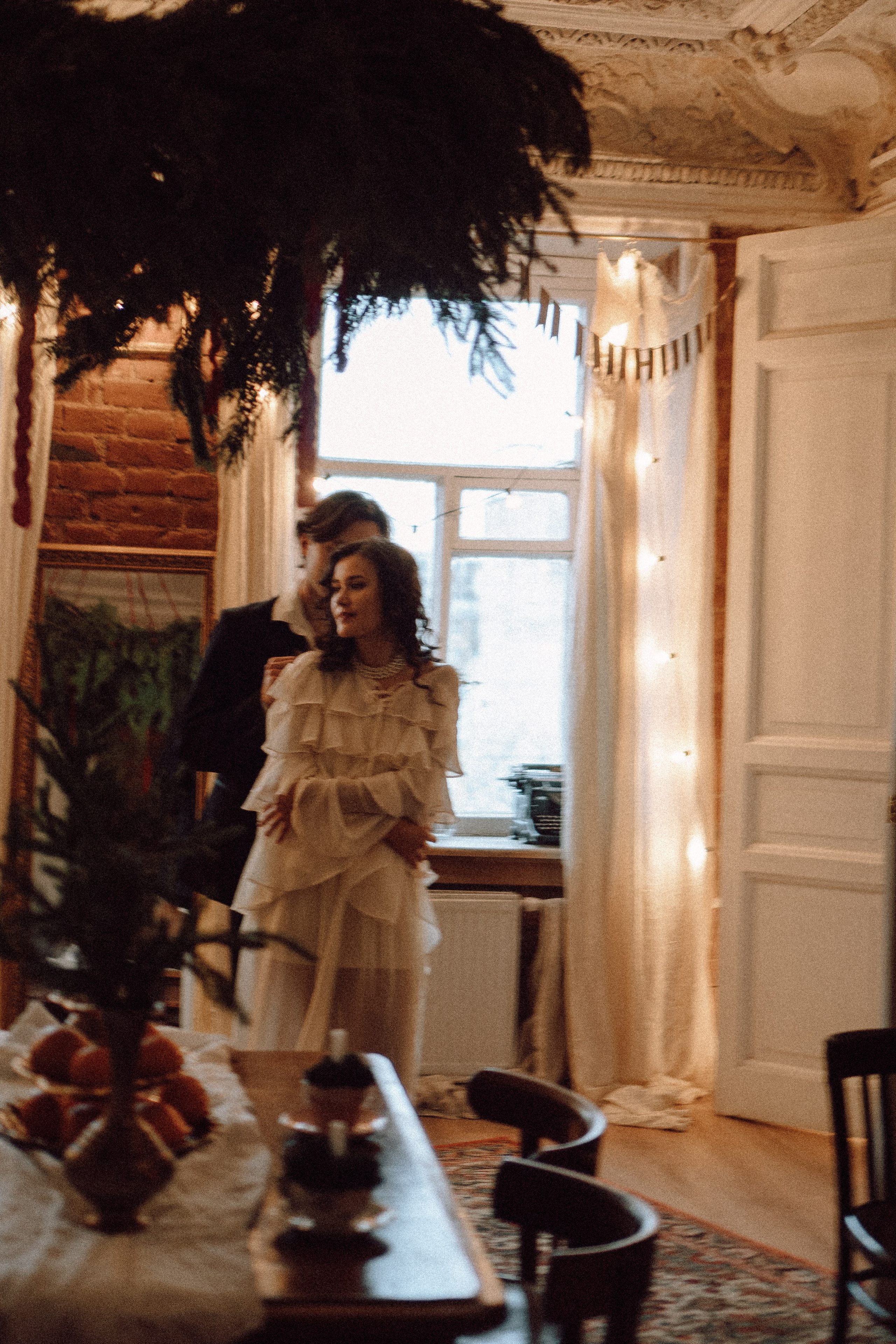 УТРО ЖЕНИХА И НЕВЕСТЫ В ФОТОСТУДИИ И ОСНОВНАЯ ФОТОСЕСИСИЯ ЗИМОЙ. Профессиональный фотограф, Санкт-Петербург — Виктория Богомолова