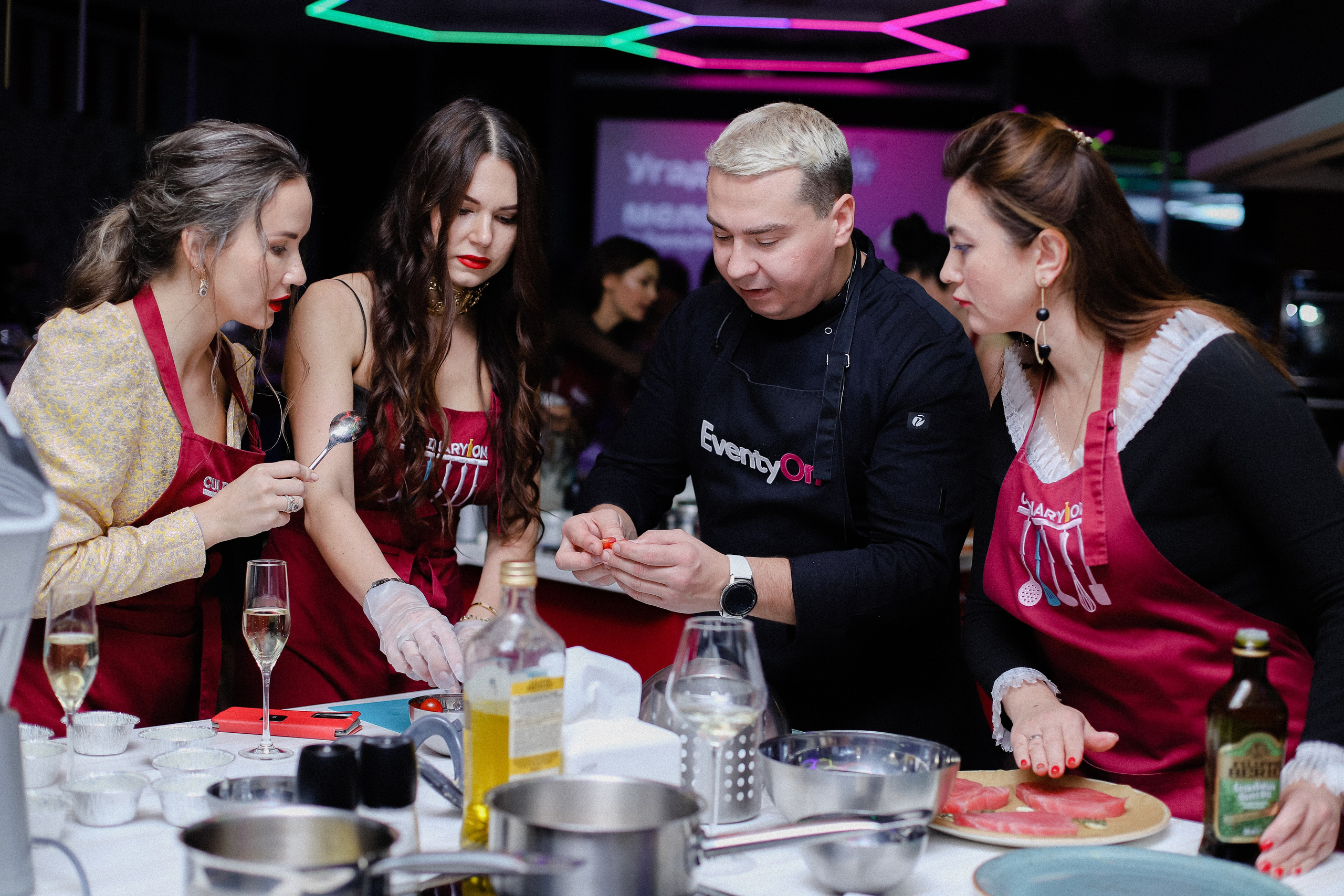 WomanClub кулинарный мастер-класс. Фотограф в Алматы и Москве Даша Пушкина