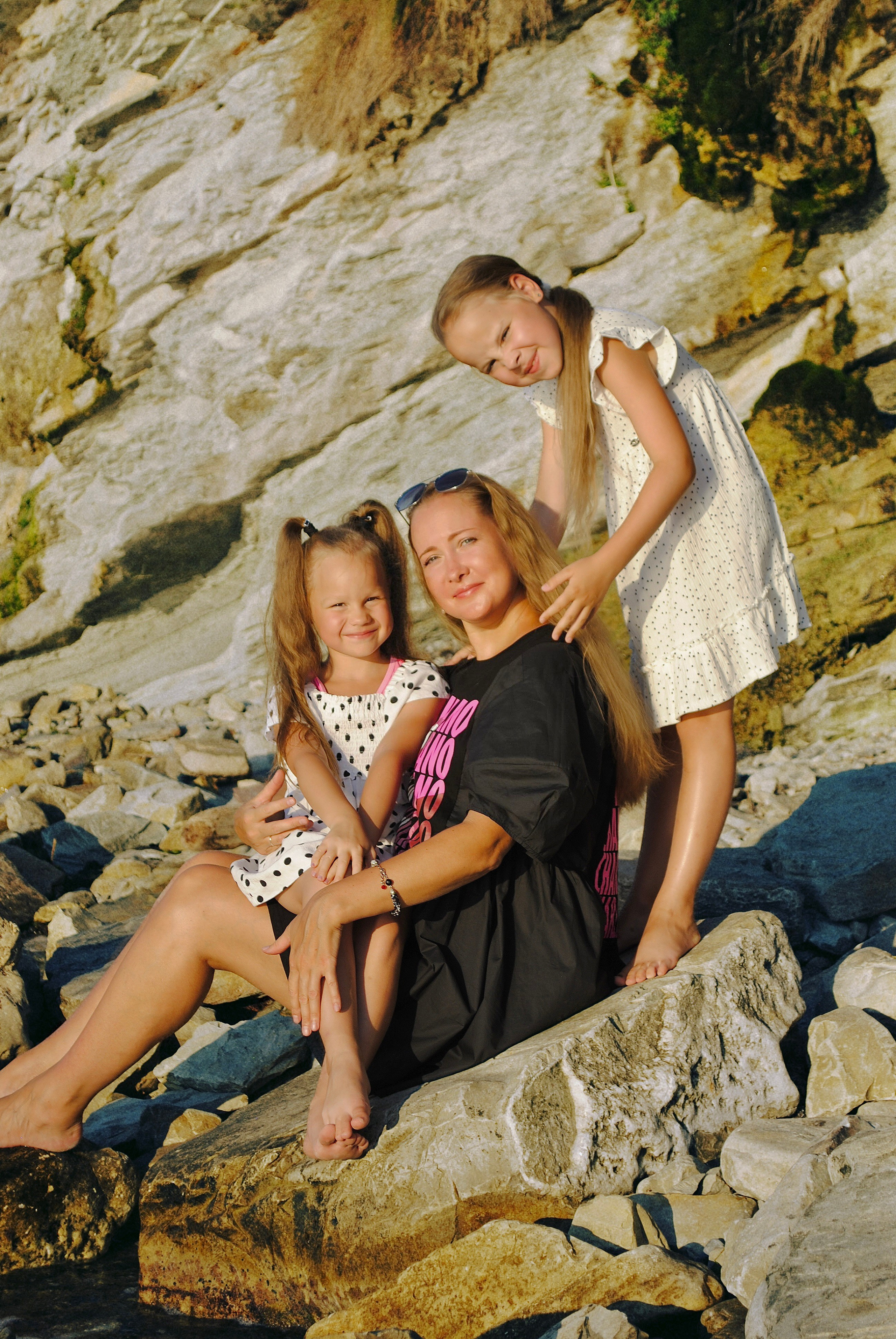 Ольга и семья. Фотограф Мария Мусаелян