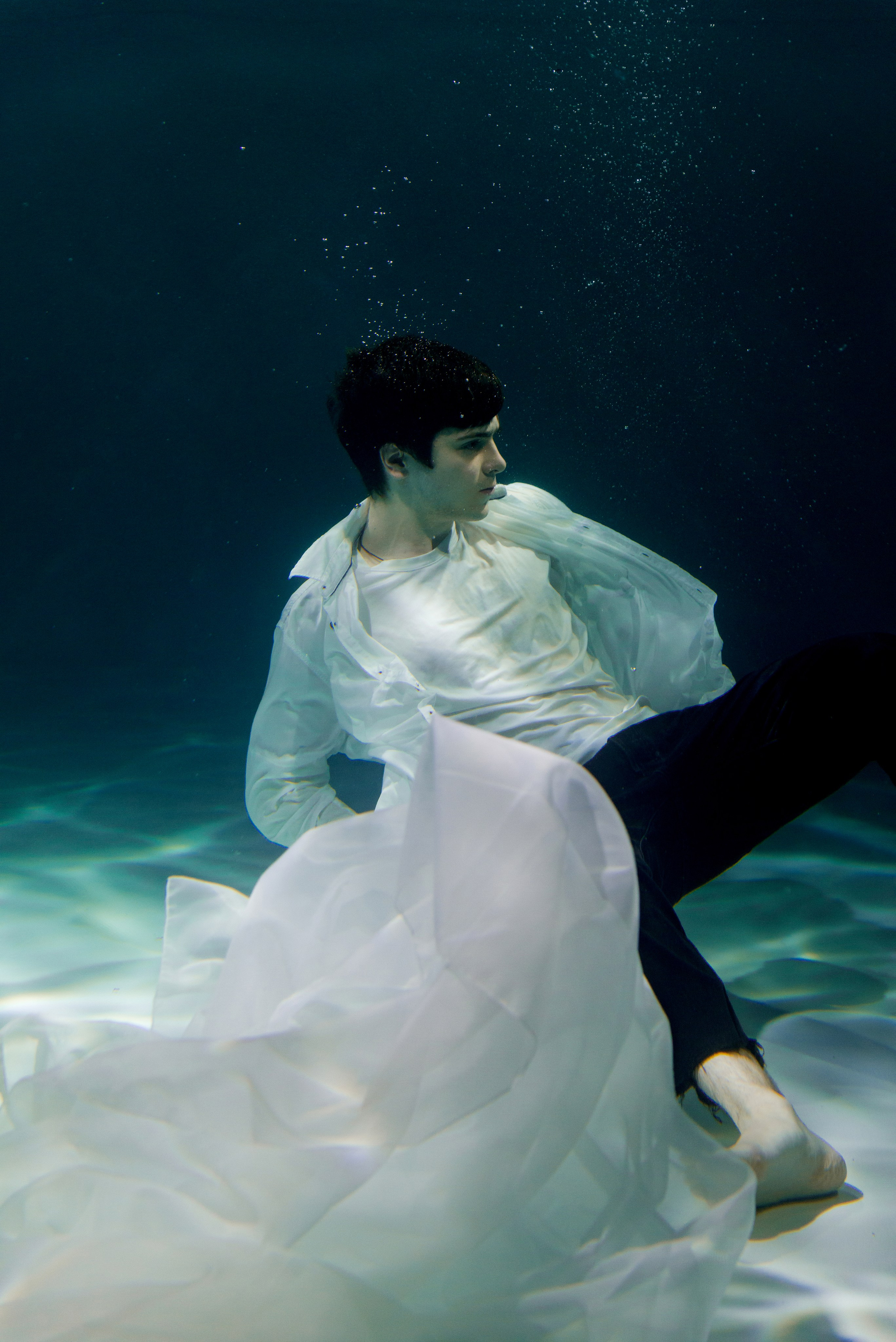 Под водой. Фотограф и дизайнер в Москве Екатерина Лобачева