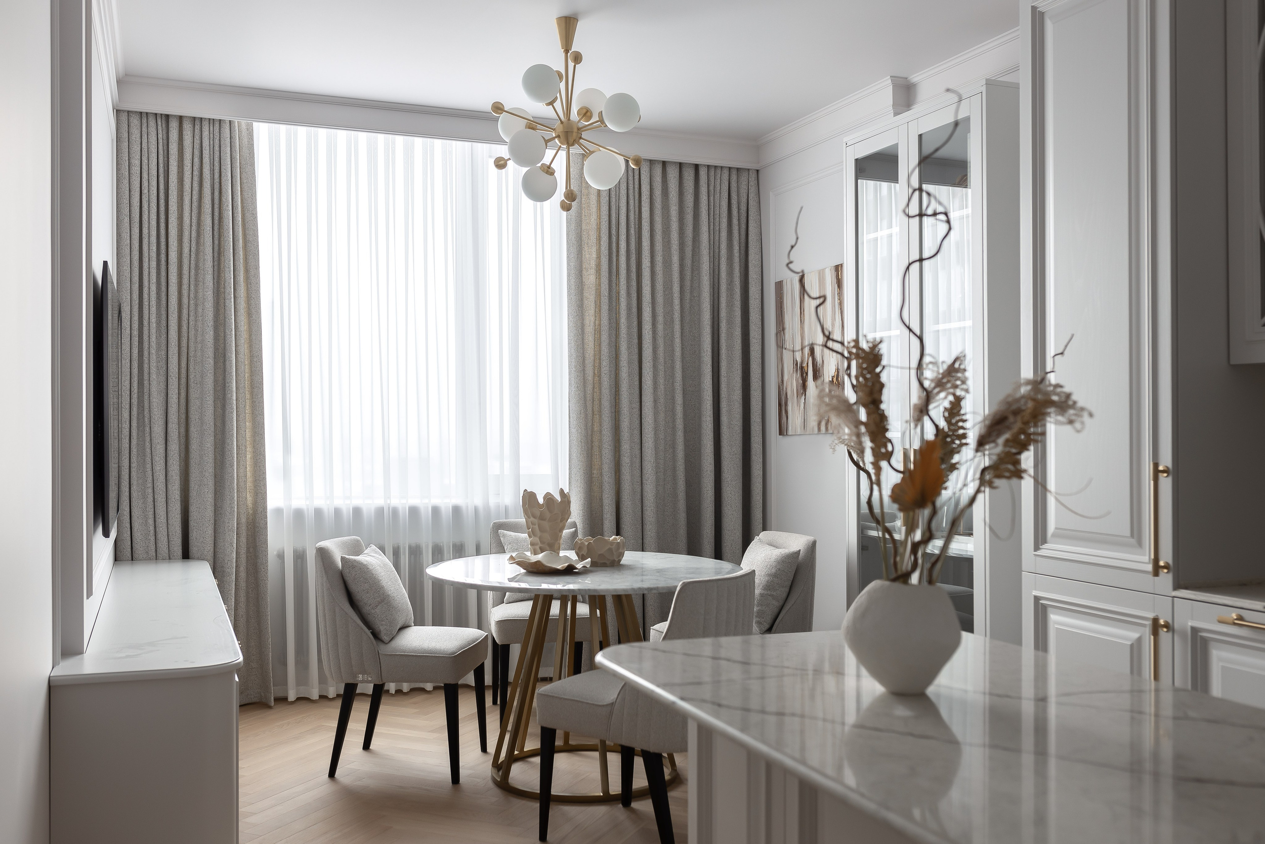 Проект в классическом стиле для портфолио дизайнера. Интерьерный фотограф в Москве