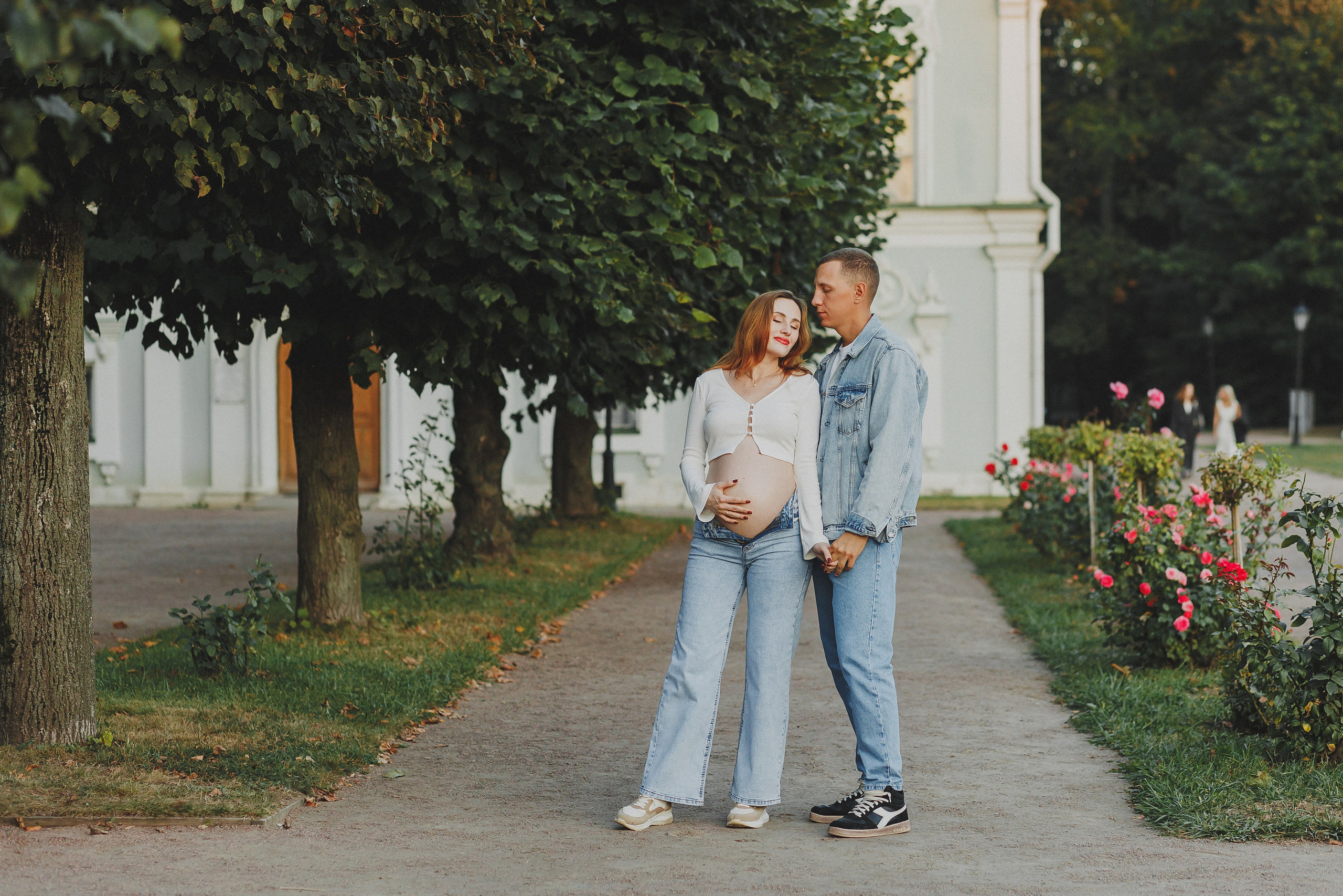 Фотосессия в ожидании в Кусково. Фотограф в Москве и Люберцах Анна Ушакова