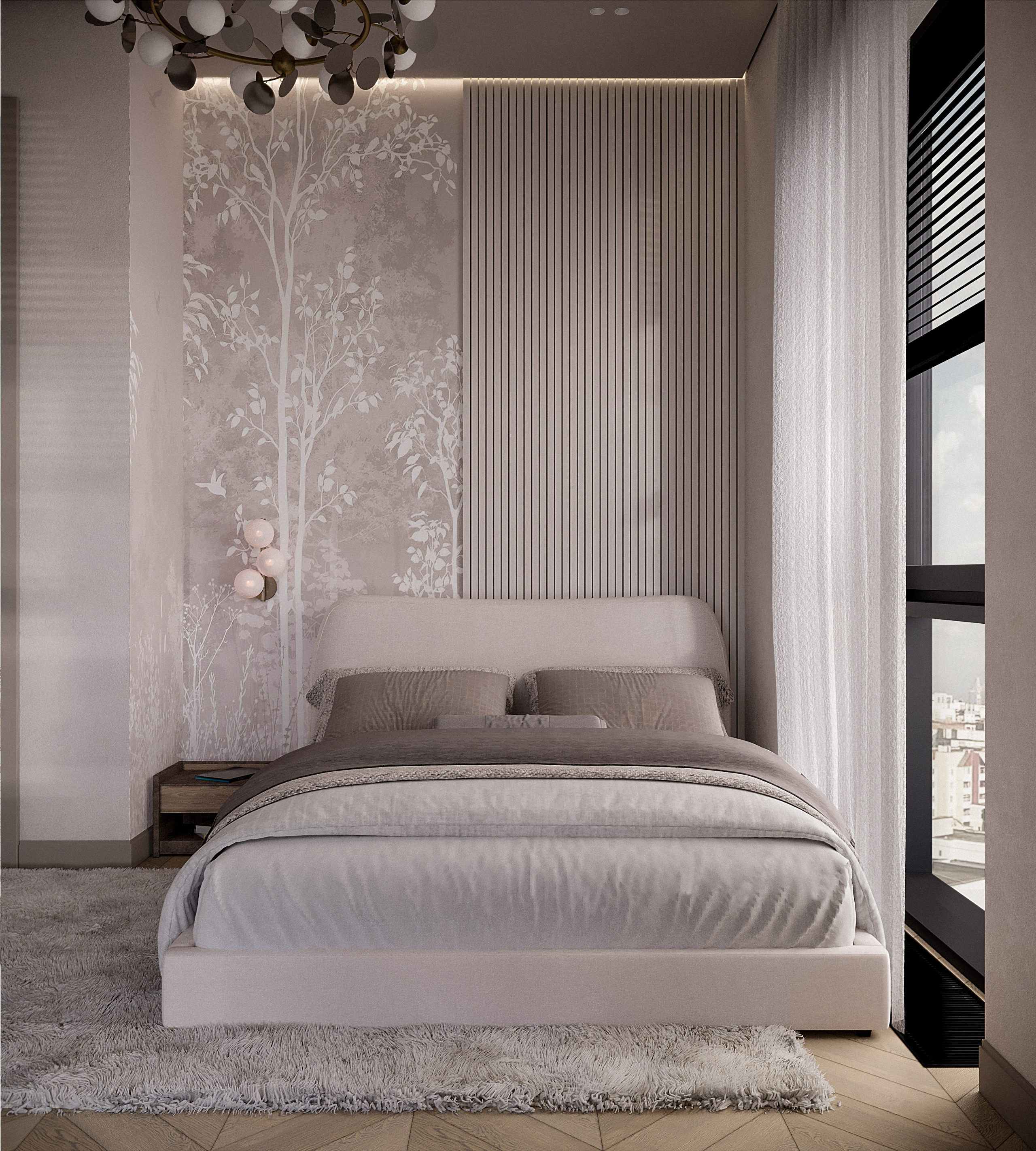 Квартира 64 кв.м. Юлия Григорьева — 3D визуализатор