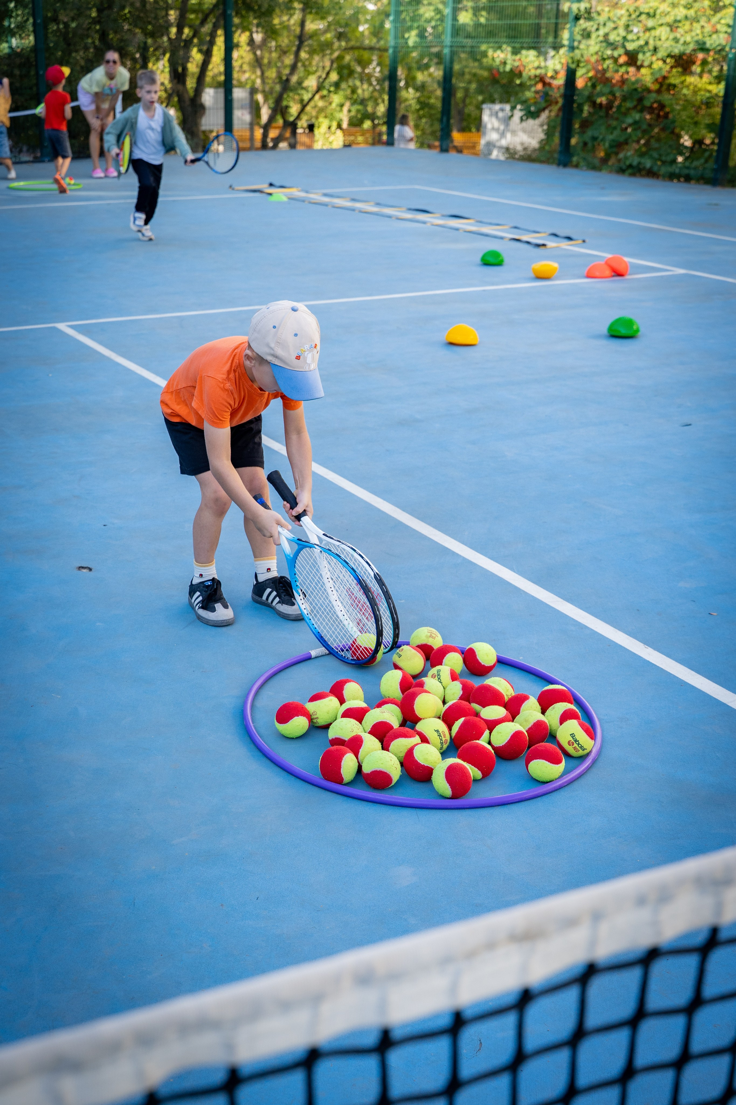 Федерация тенниса Севастополь. Малыши. Анастасия Дунаева. Фотограф в Севастополе