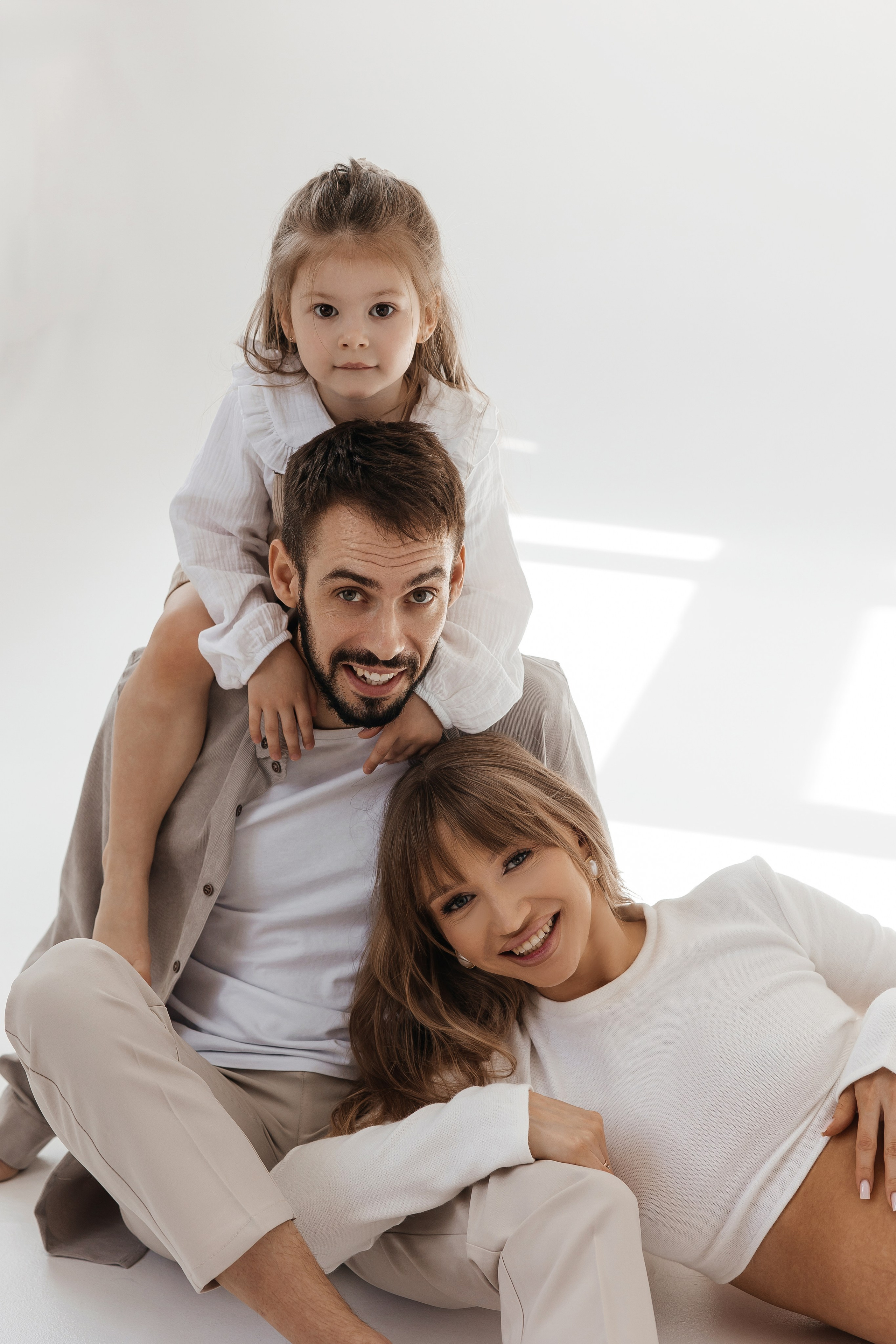 Анастасия с семьей