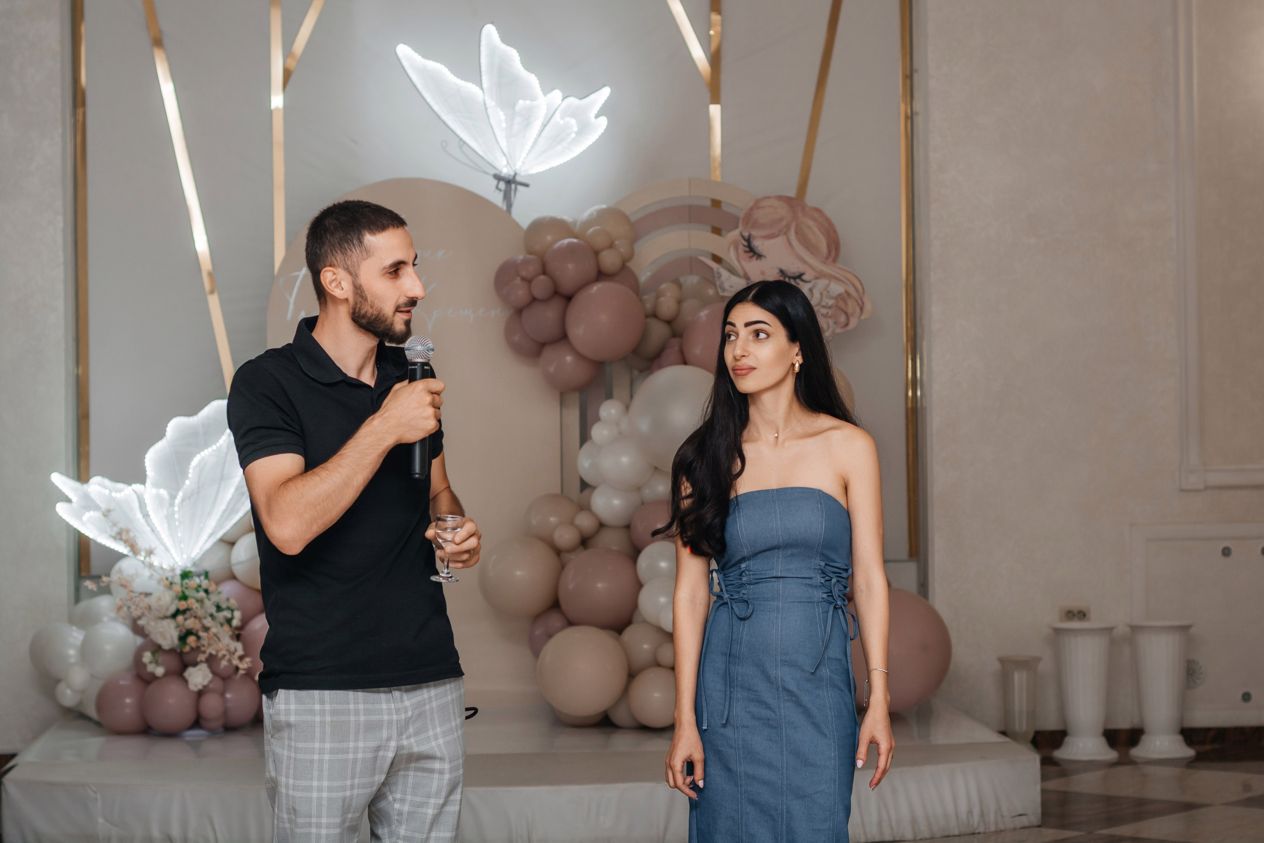 Съемка банкета на годик. Семейный и детский фотограф Кущ Наташа