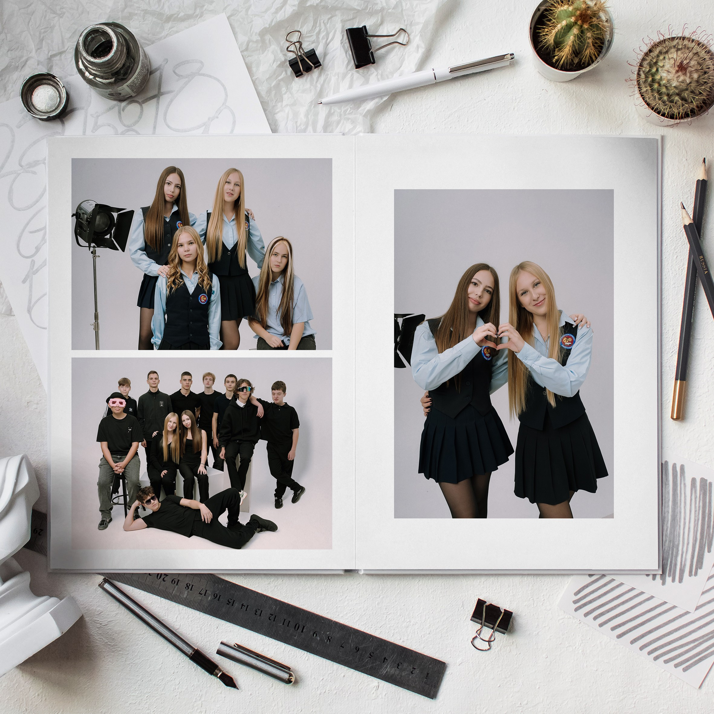 Книга 6 страниц старшая школа. Выпускные альбомы Натальи Бутко: Новороссийск, Анапа, Геленджик