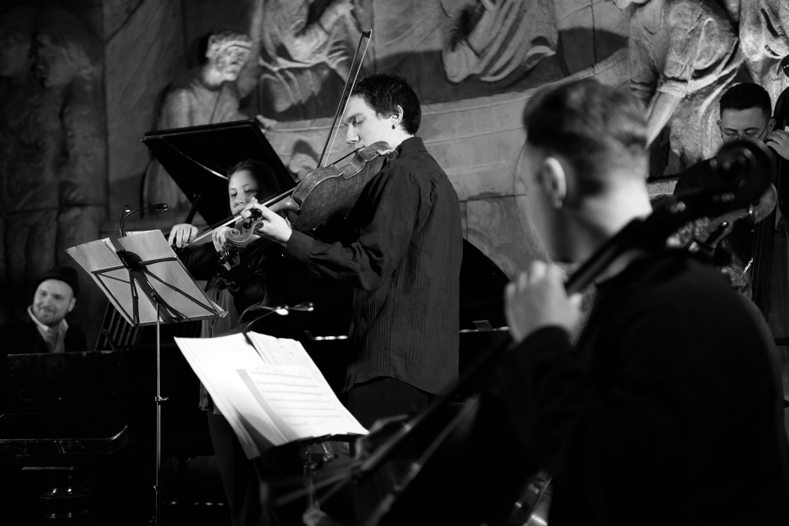 Classic music concerts at Cereteli`s Gallery/ Moscow/ 2023. Anna Fedo Photo