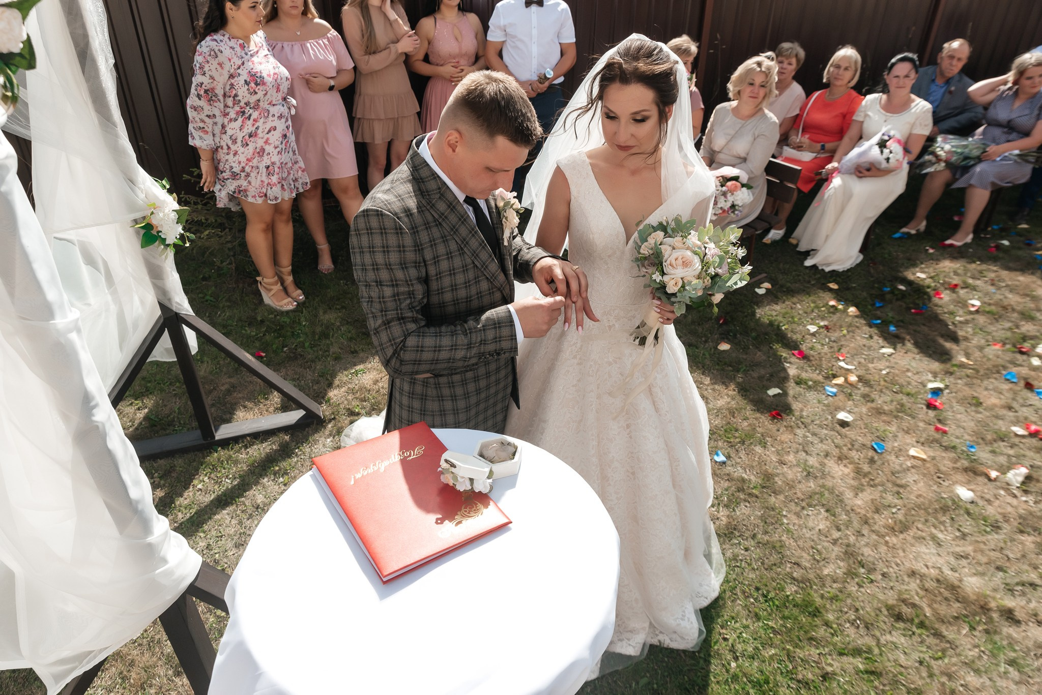 Выездная регистрация. Свадебный и семейный фотограф из Санкт-Петербурга Климов Анатолий