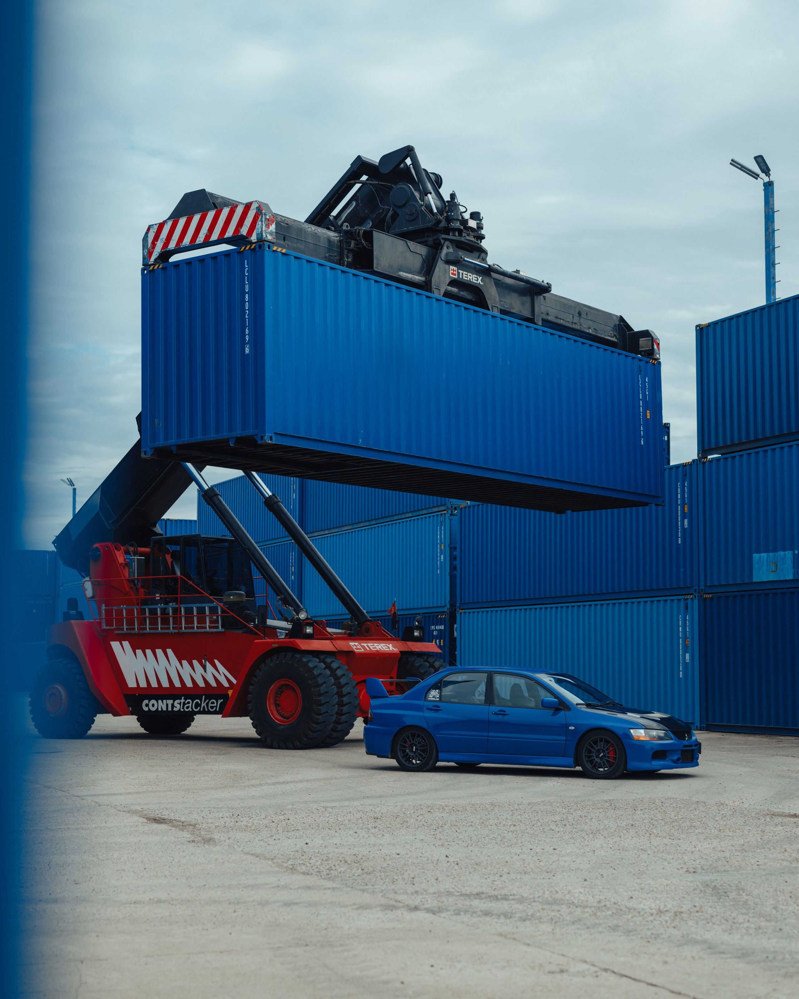 Mitsubishi Lancer Evo VIII. DeLorein