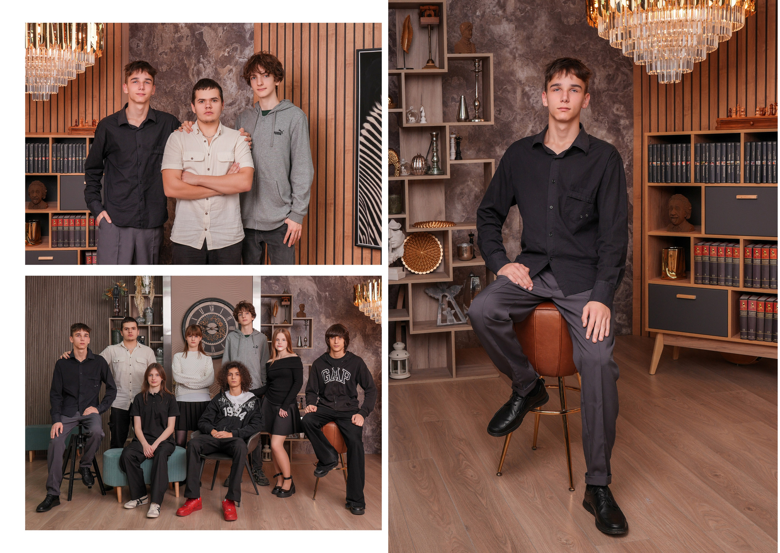 ШКОЛА 19 9 В. Красивый выпускной альбом в Краснодаре