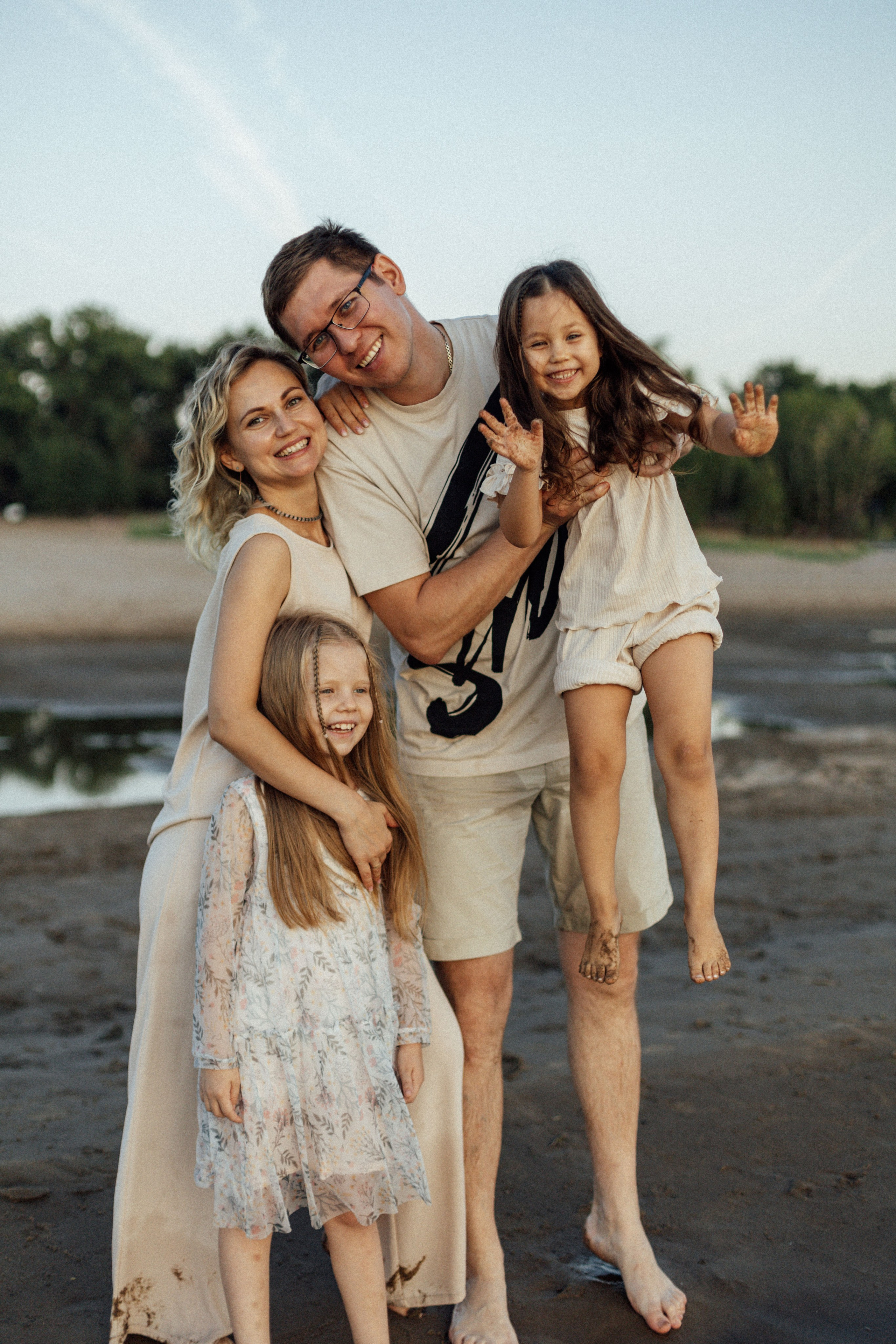 Саша + Женя + Настя + Аня. Семейный фотограф Елена Баган Волгоград