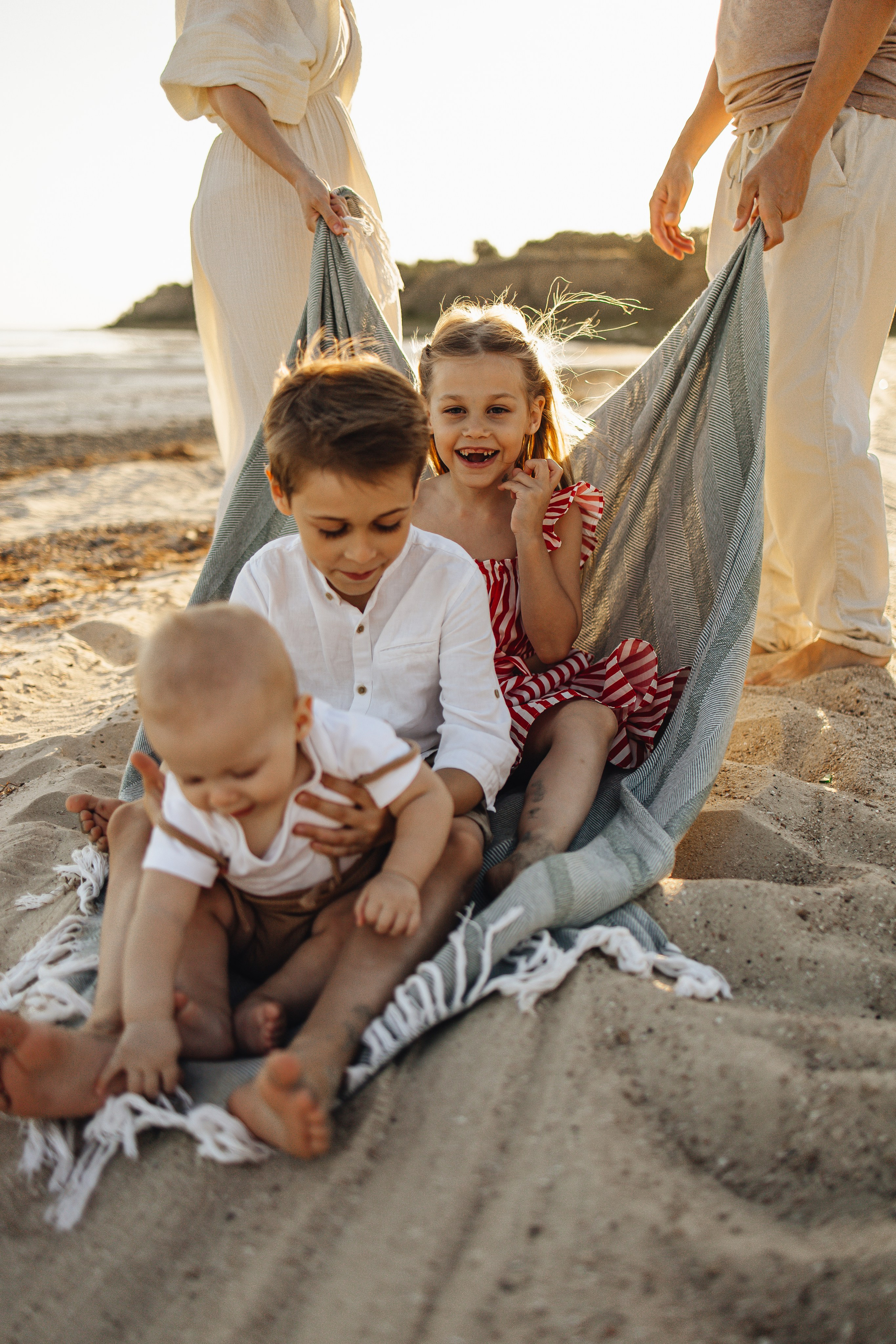 Летняя история на берегу. Семейный и детский фотограф, таганрог, ростов-на-дону