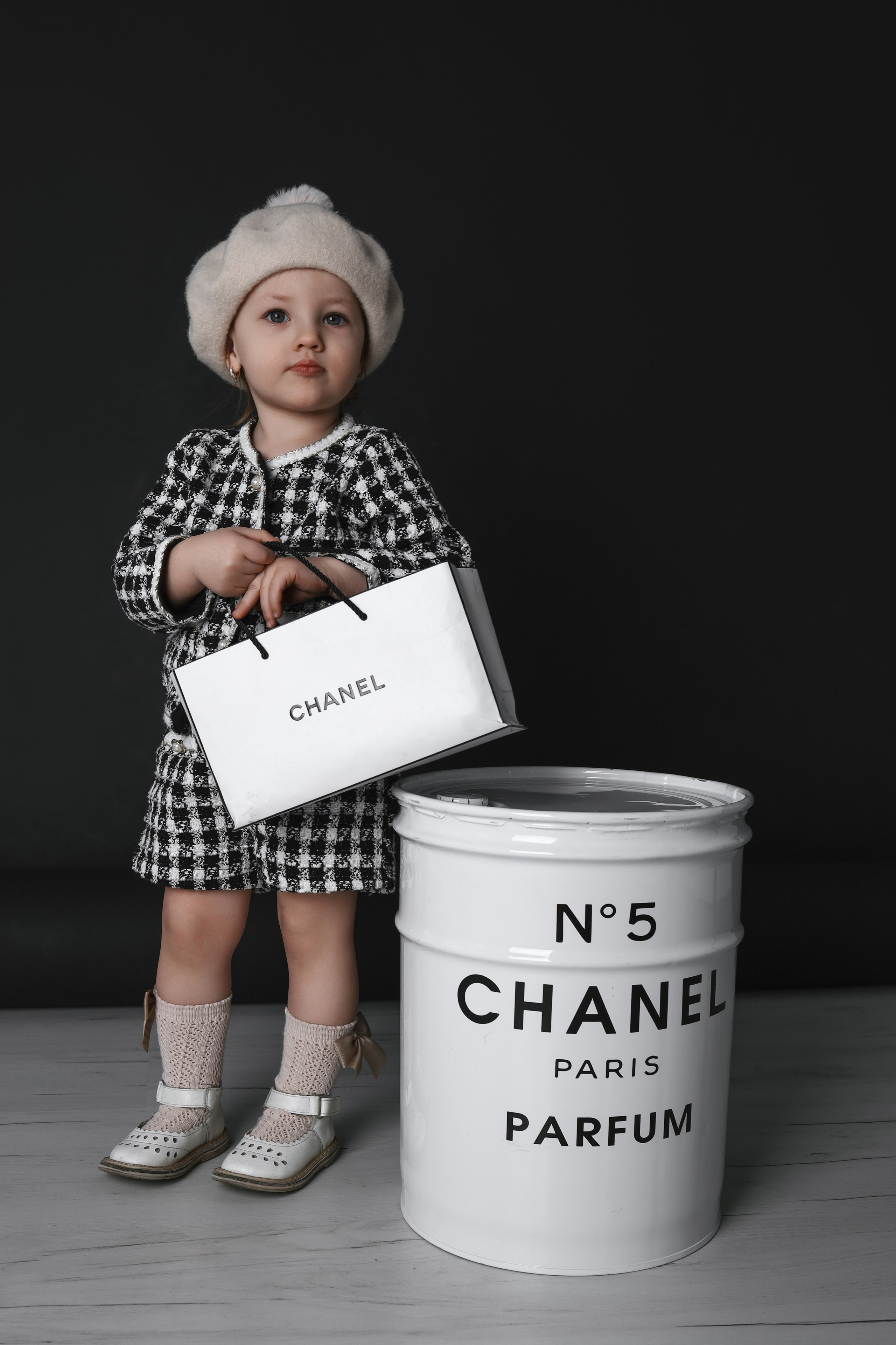 Шанель. Фотограф новорожденных и детский фотограф в Новосибирске