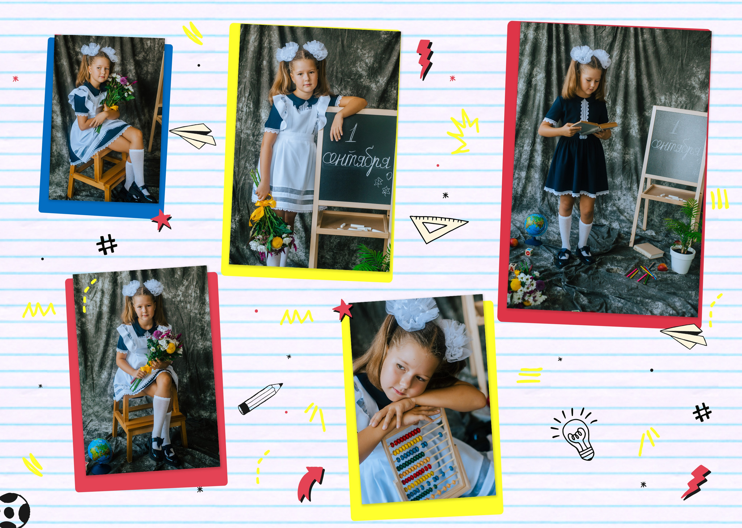 Дизайн «Тетрадь». Фотограф Ярмишко Дарья. Выпускные фотокниги